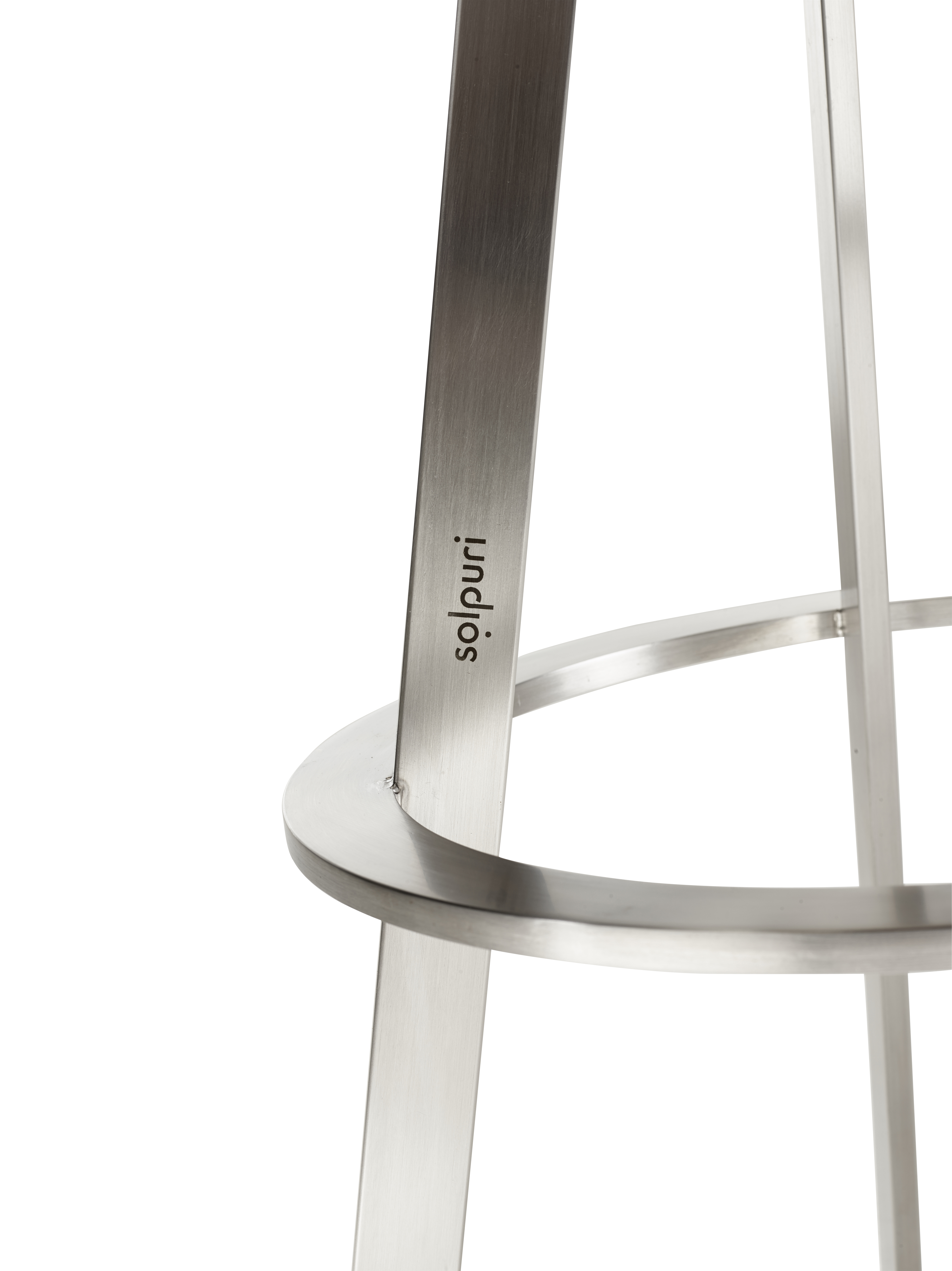Yix Bar stool Teak Brown