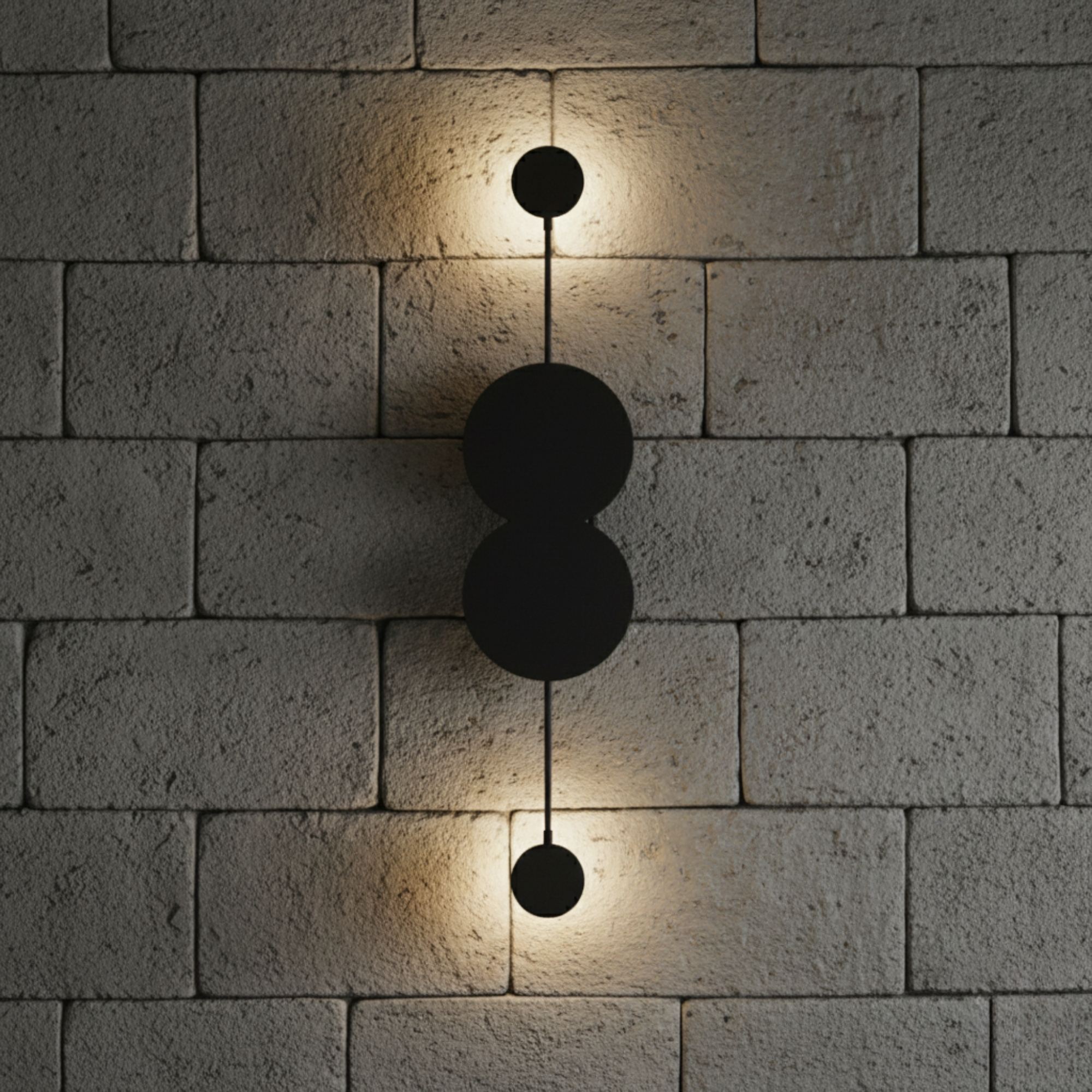 Ledos Wall Lamp Metal Black