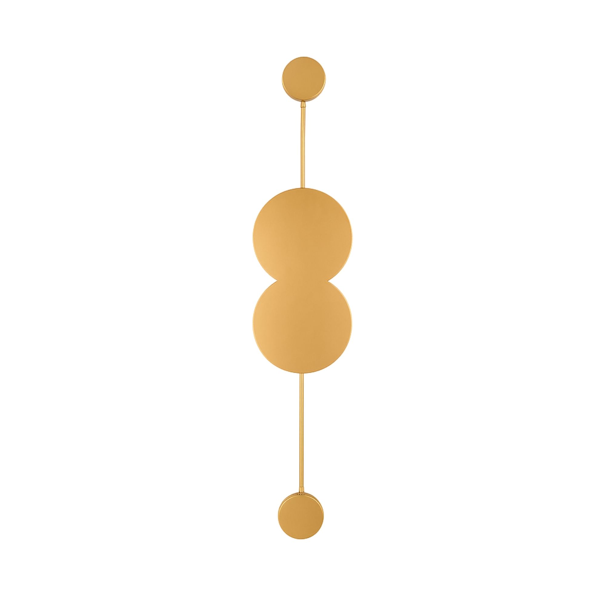 Ledos Wandleuchte Metall Gold