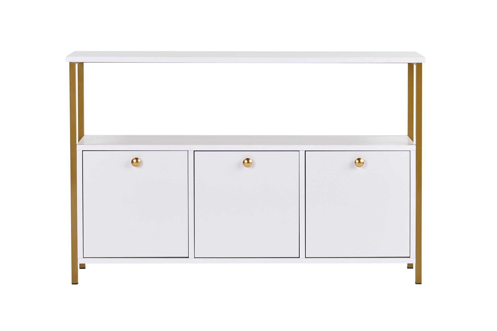 Solace Konsole Weiß Gold