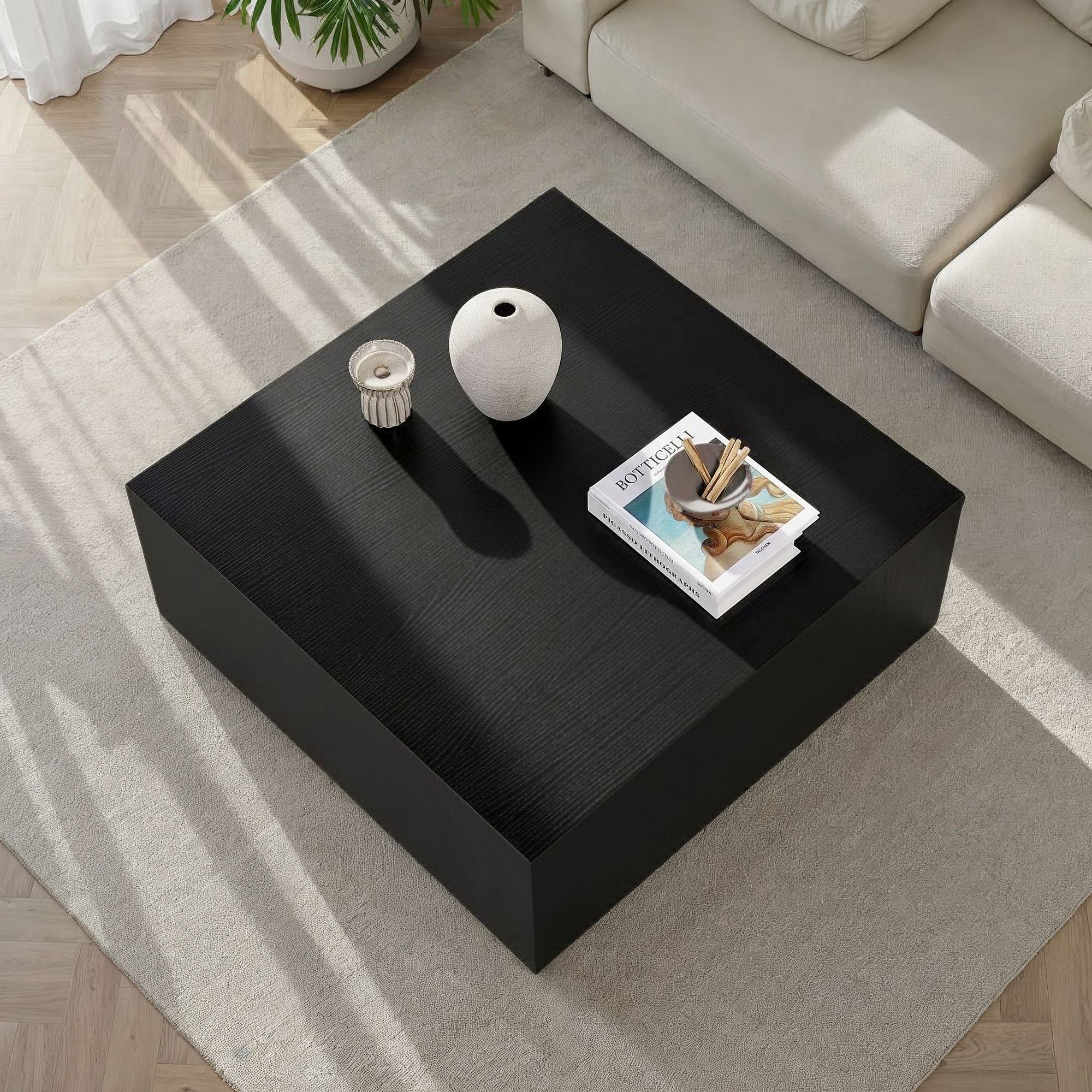 Prizma Couchtisch Schwarz