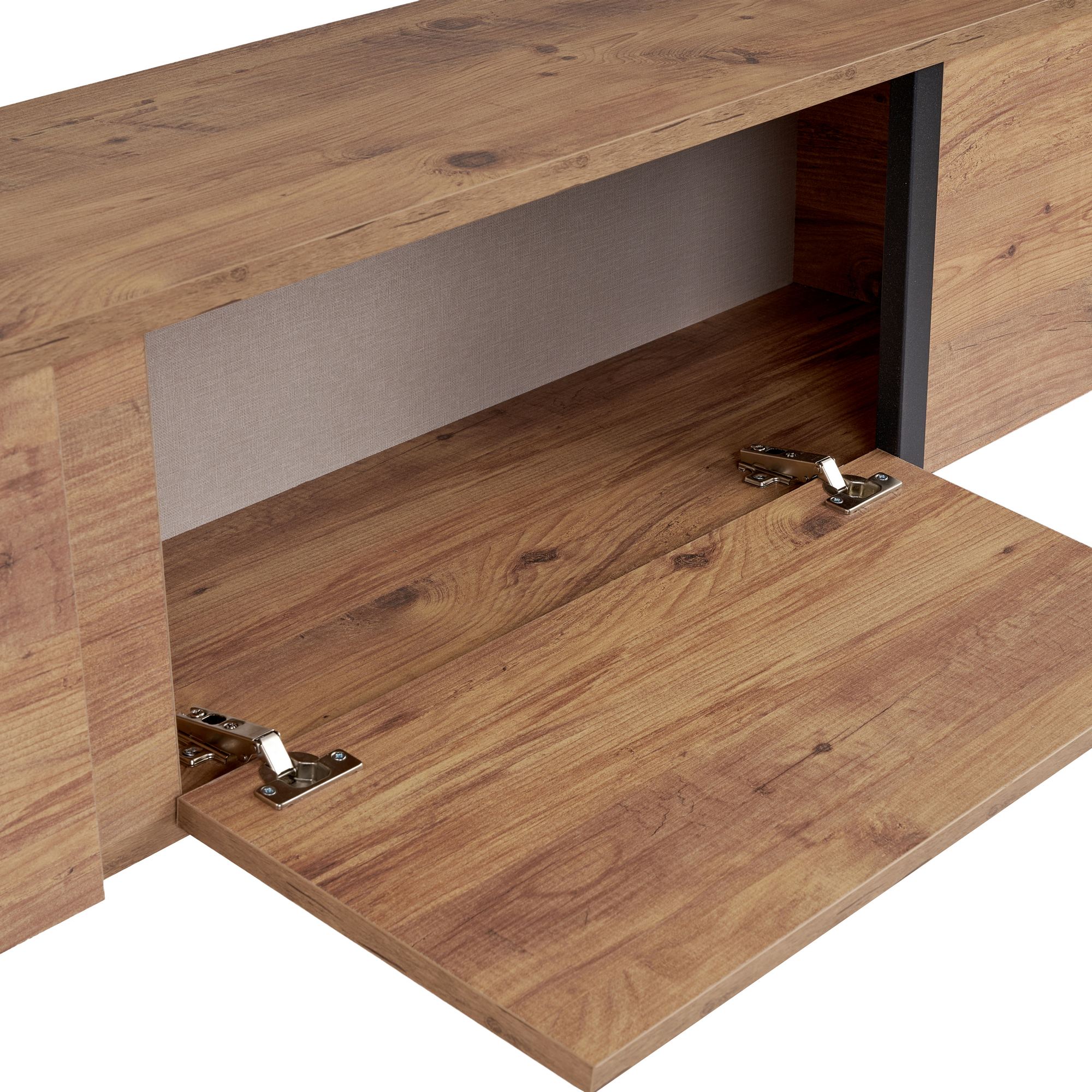 Onera Sideboard Pine Look Black