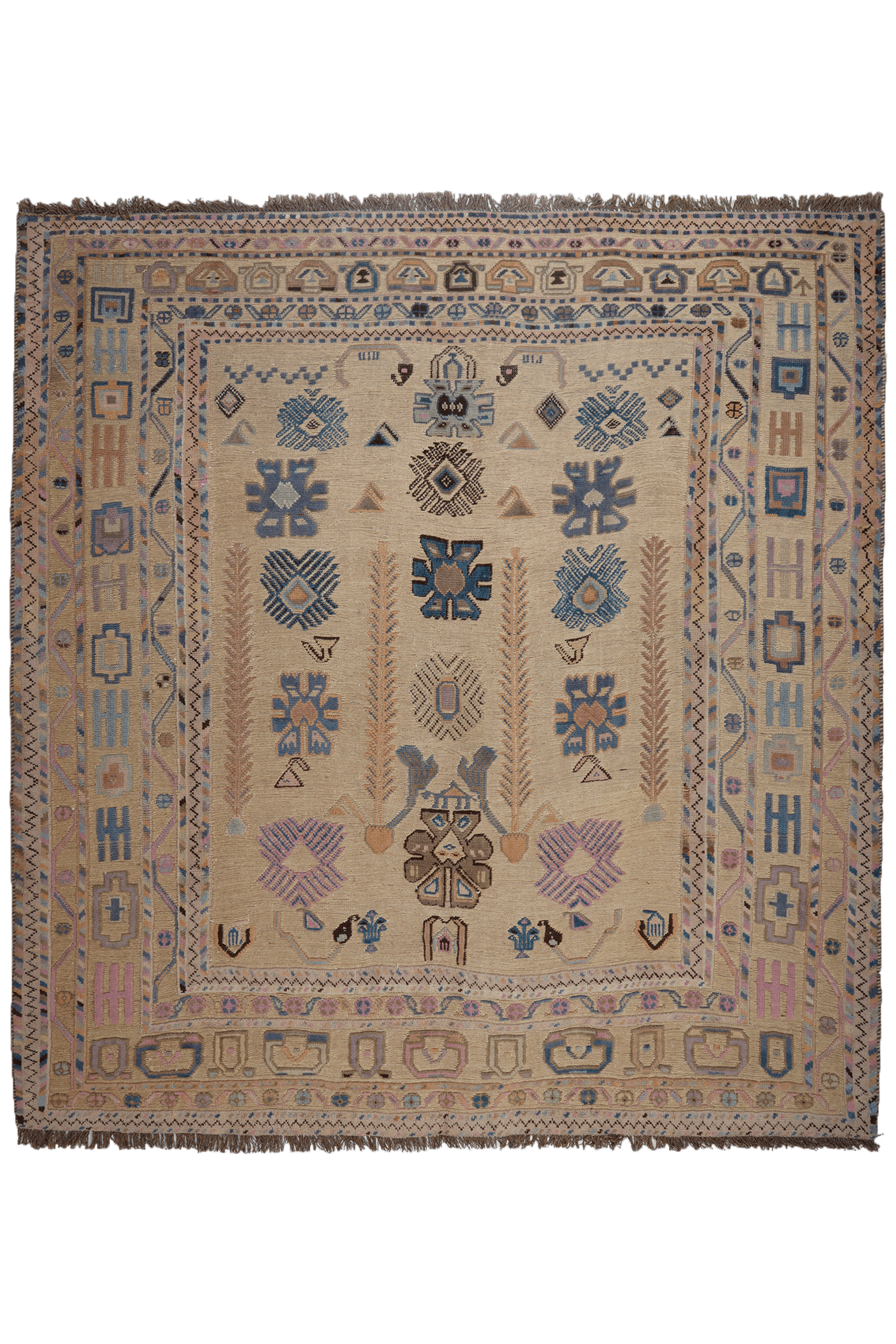 Kilim Baluch Wool Cream