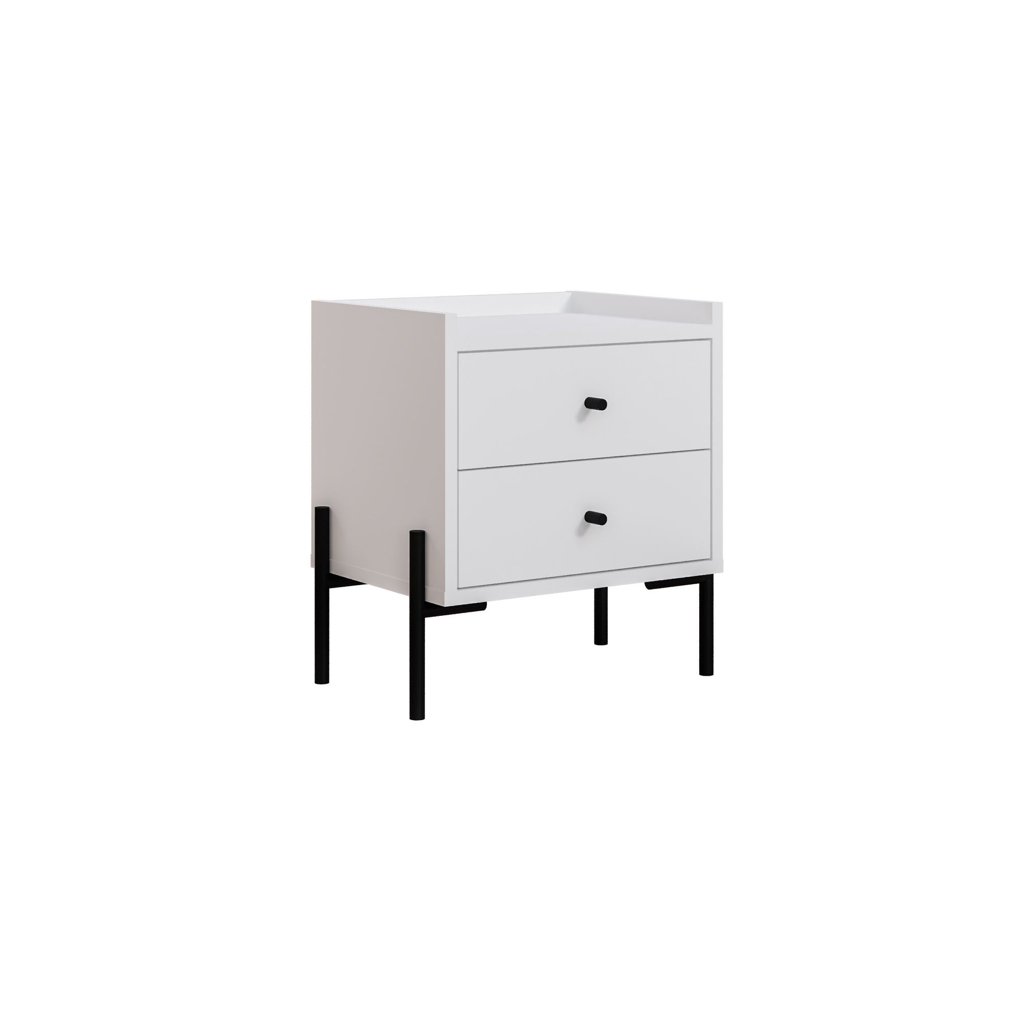 Malta Nightstand White