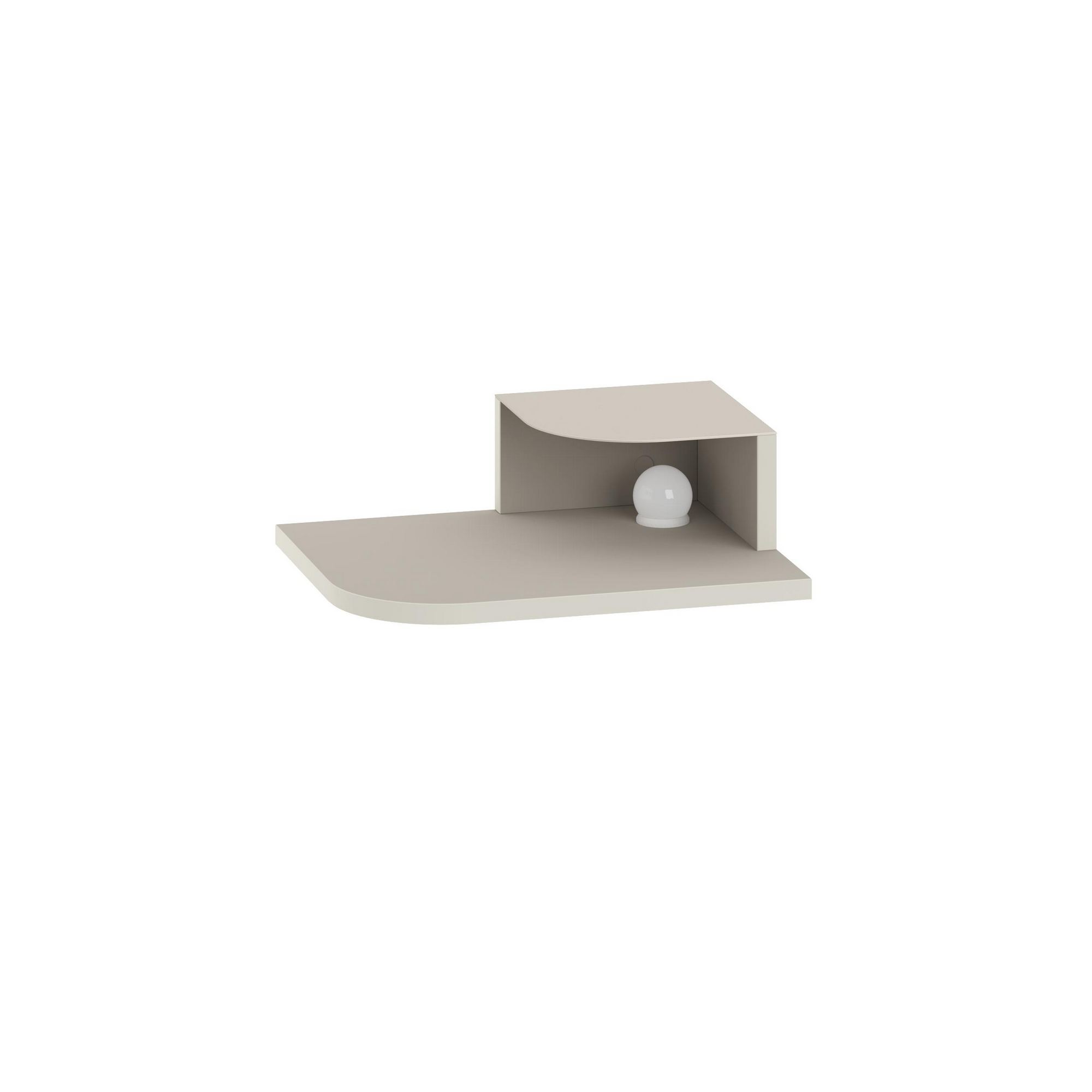 Luno Nachttisch Beige