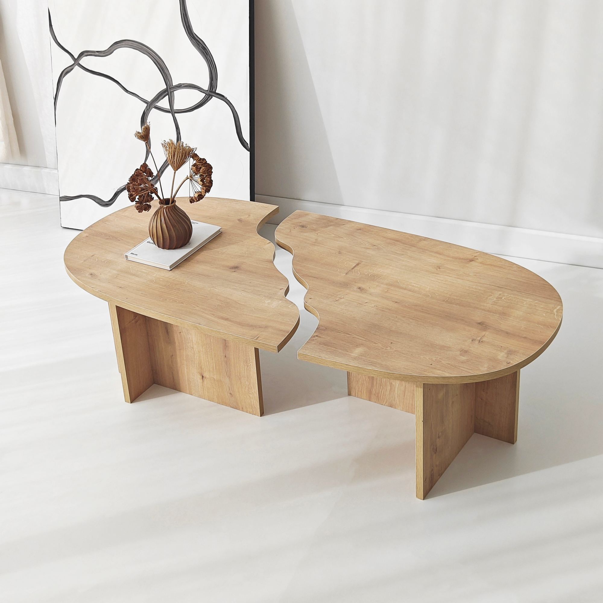 Mississippi Coffee Table Oak Brown Look