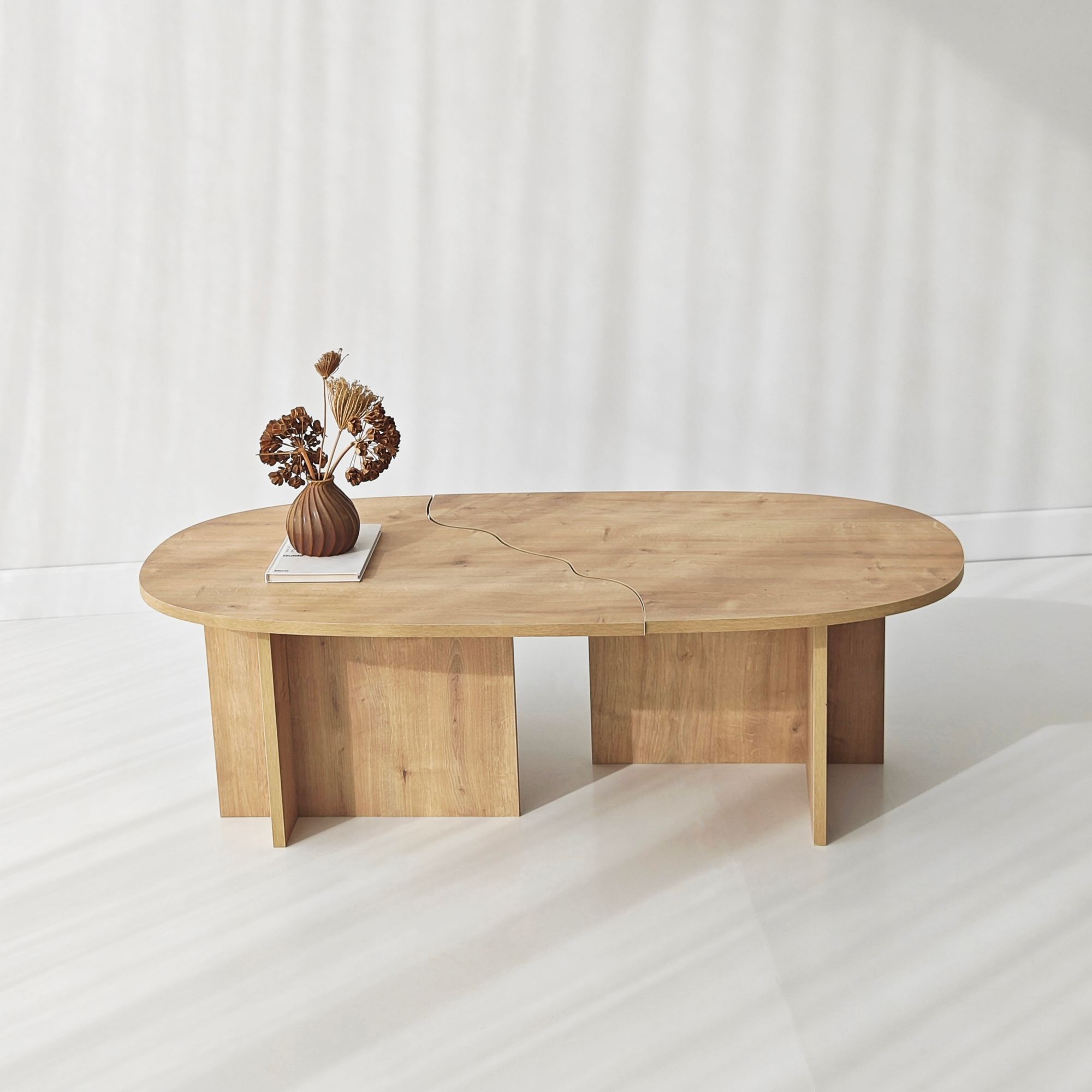 Mississippi Coffee Table Oak Brown Look