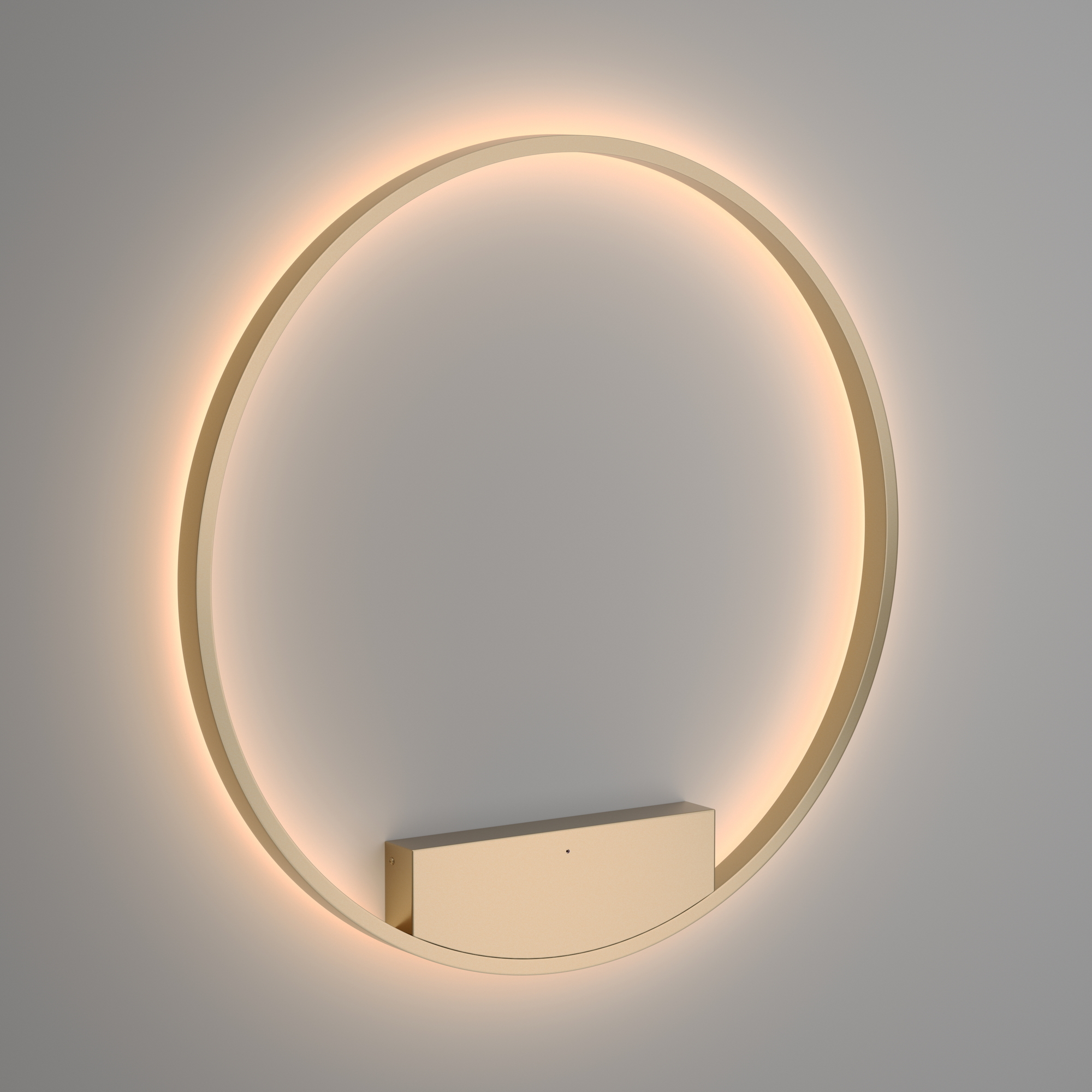Rim Wandleuchte Gold Ø 80cm