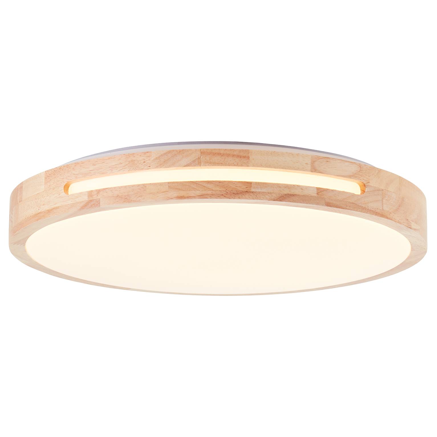1-Flammig Woodbury LED-Deckenleuchte Acrylglas Eisen