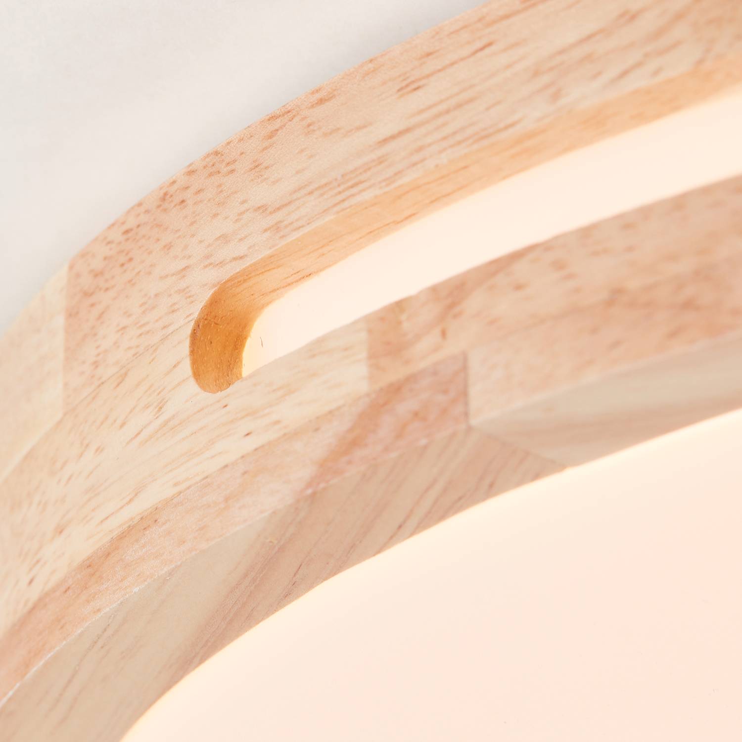 1-Flammig Woodbury LED-Deckenleuchte Acrylglas Eisen