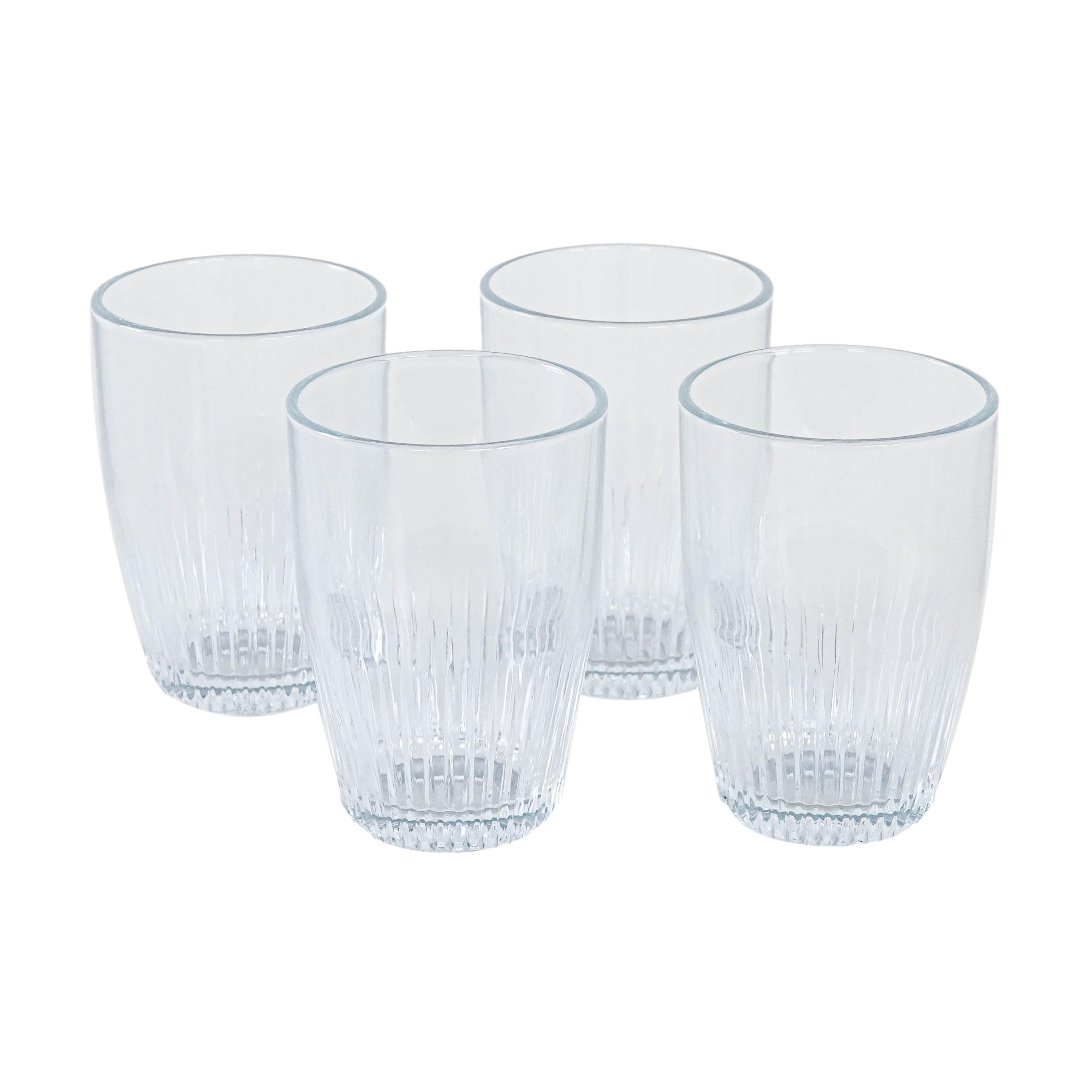 4x Gläser Transparent