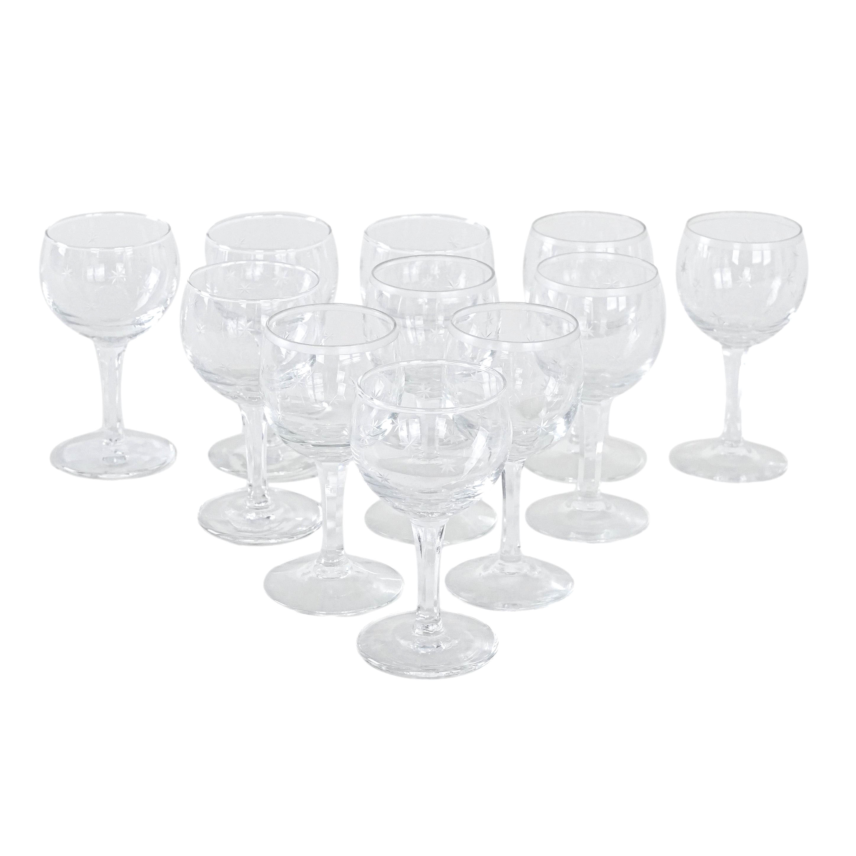 Wine glasses 11x Transparent