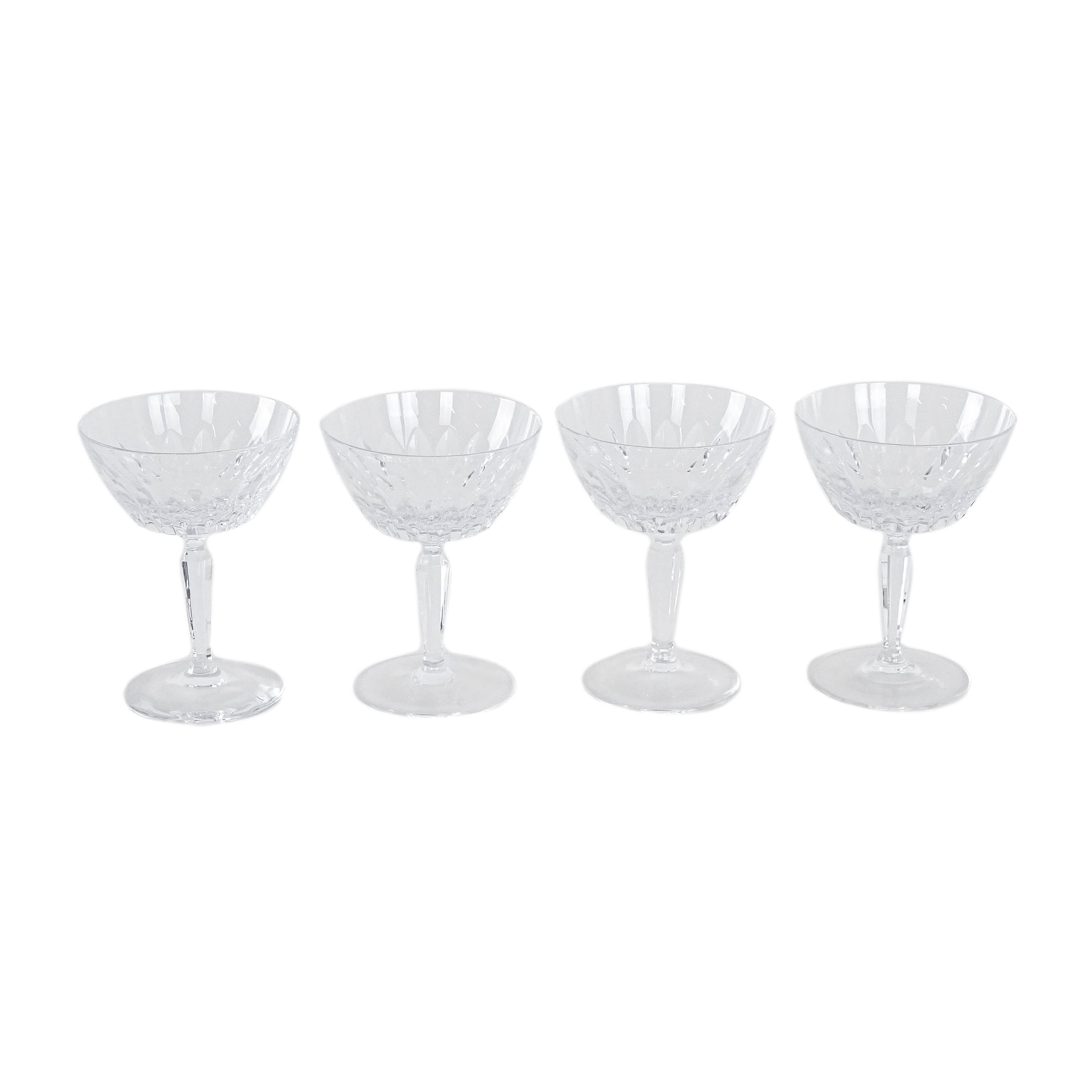 4x Gläser Transparent