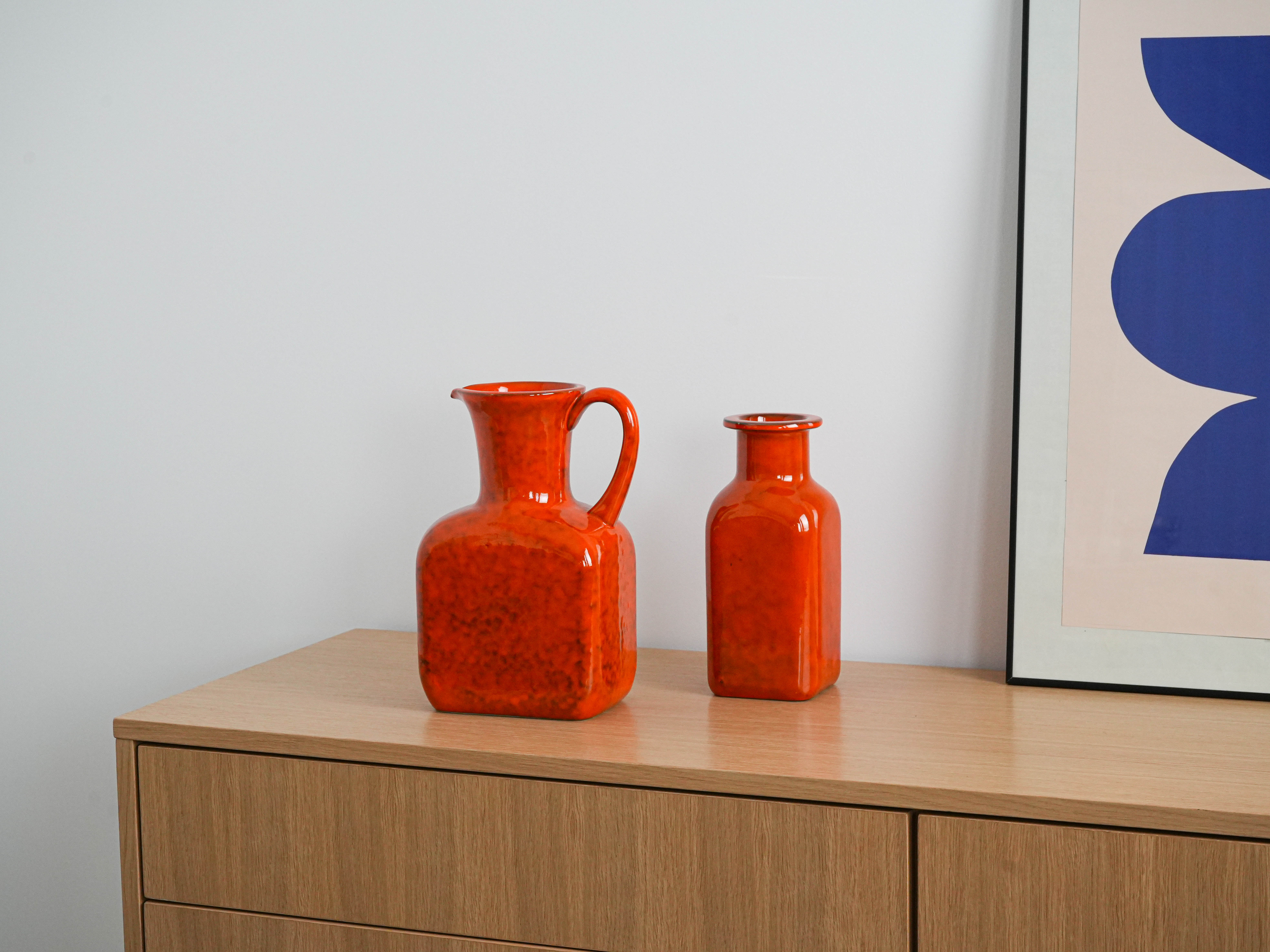 Ceramic Vase Red