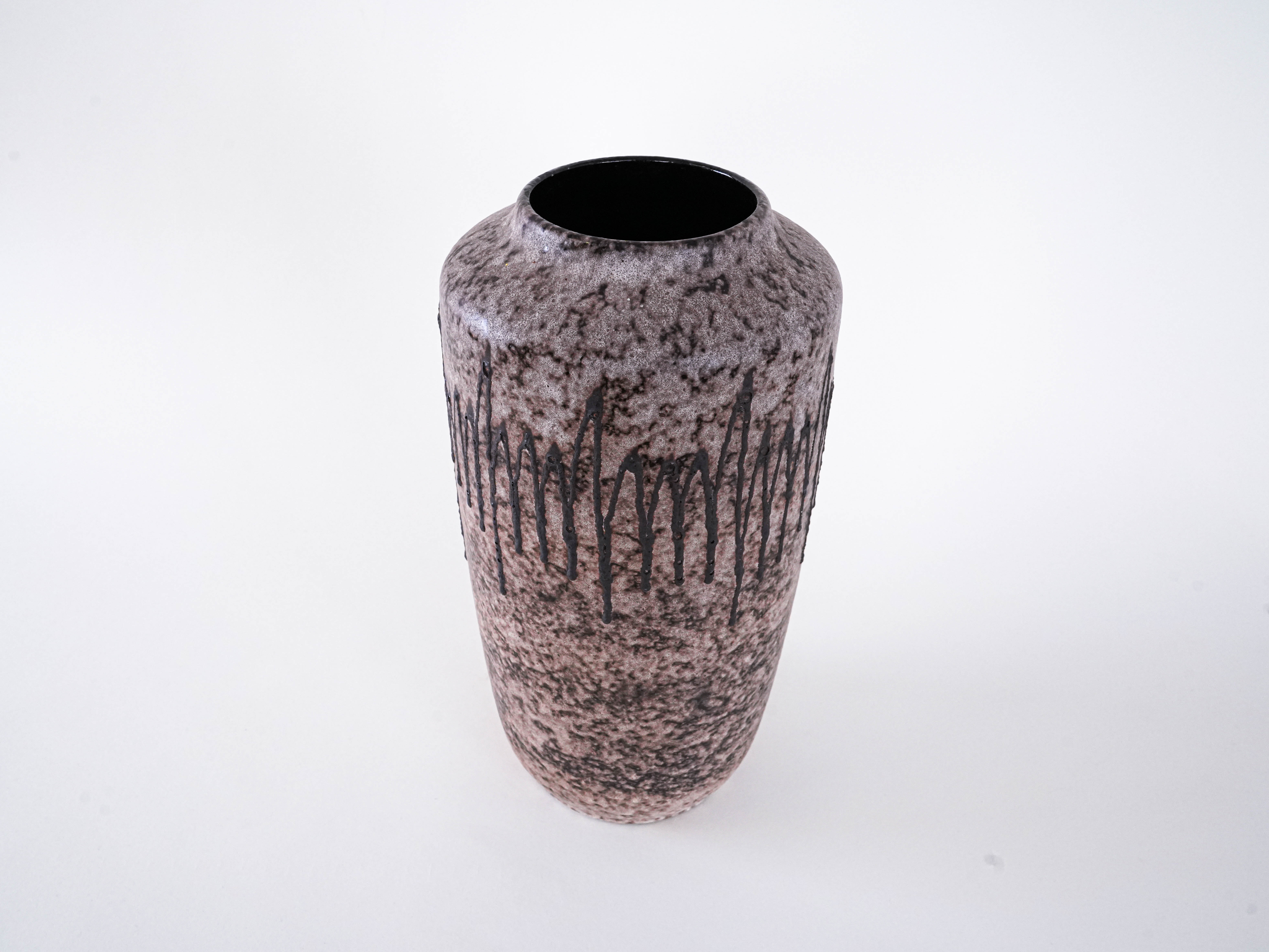 Keramikvase Braun