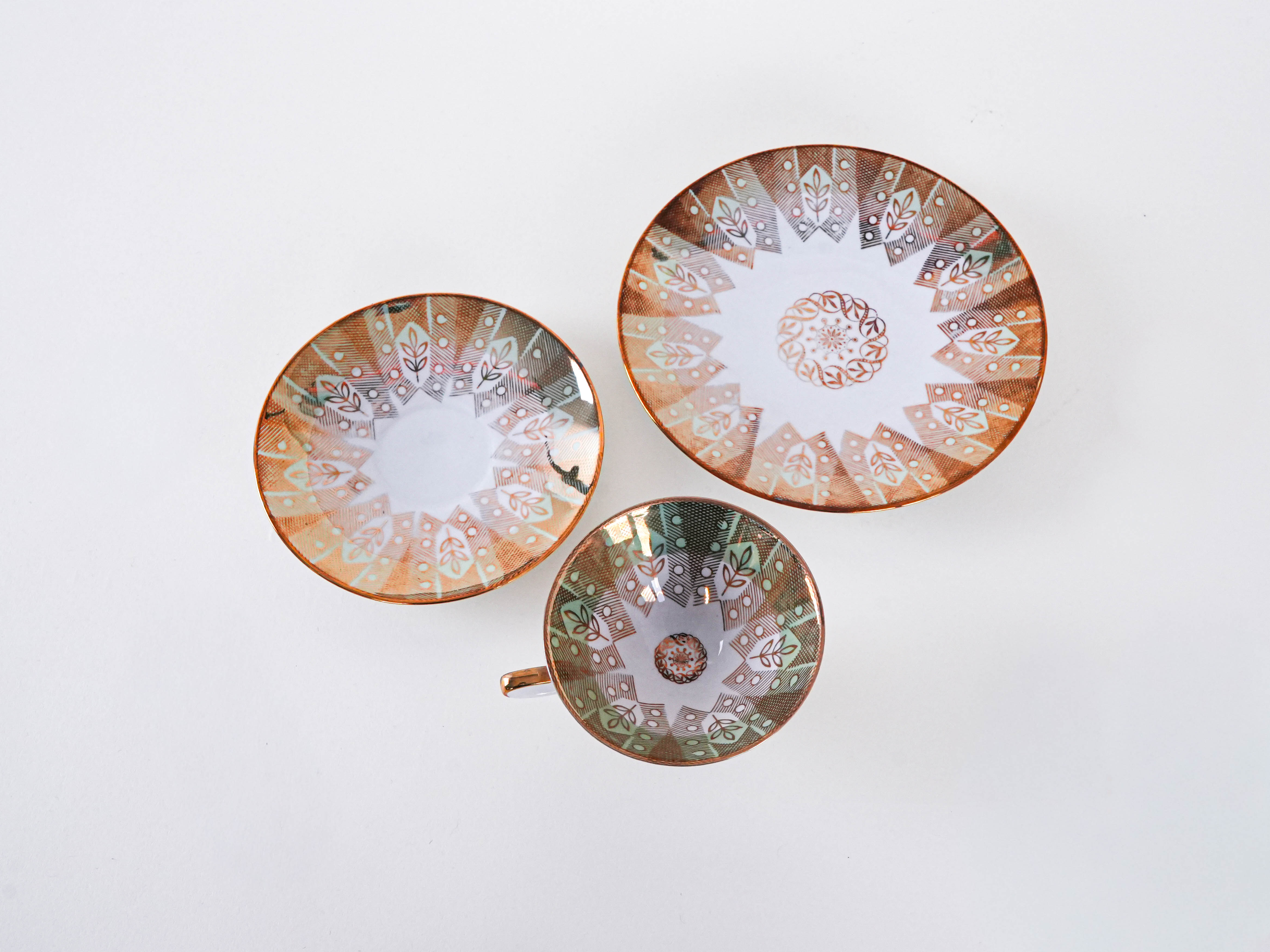 Porcelain cup Multicolor