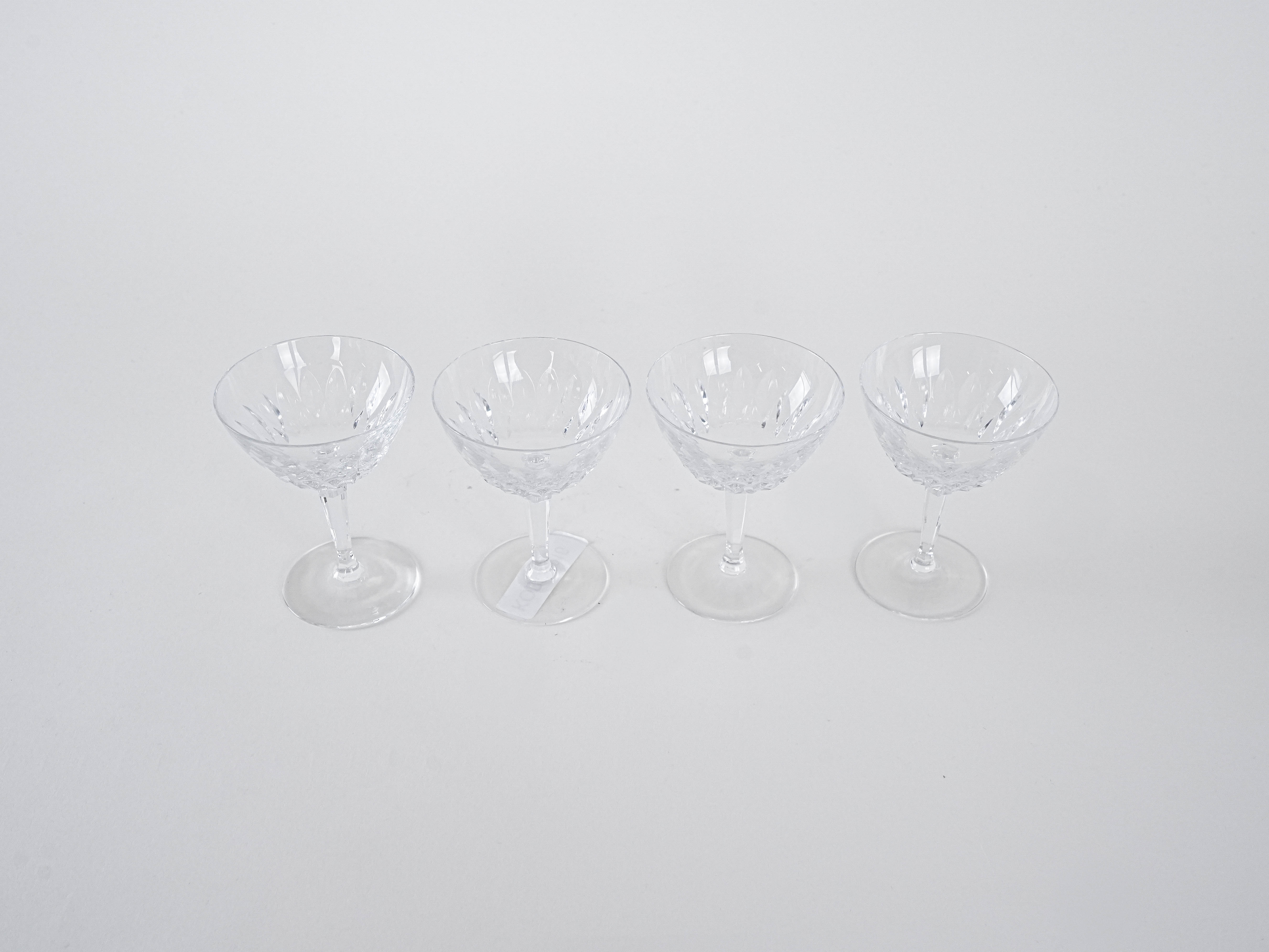 4x Gläser Transparent