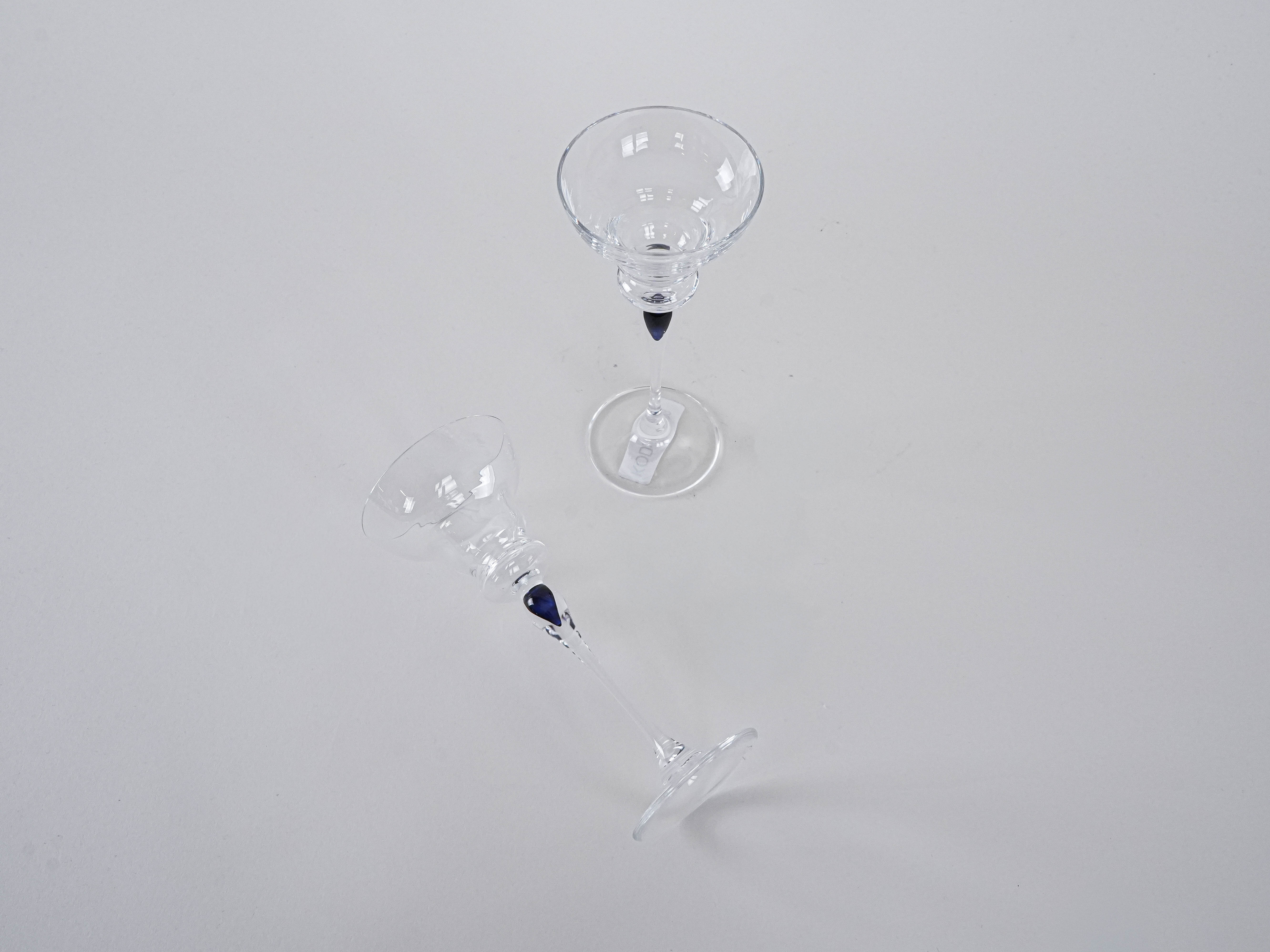 2x Gläser Transparent
