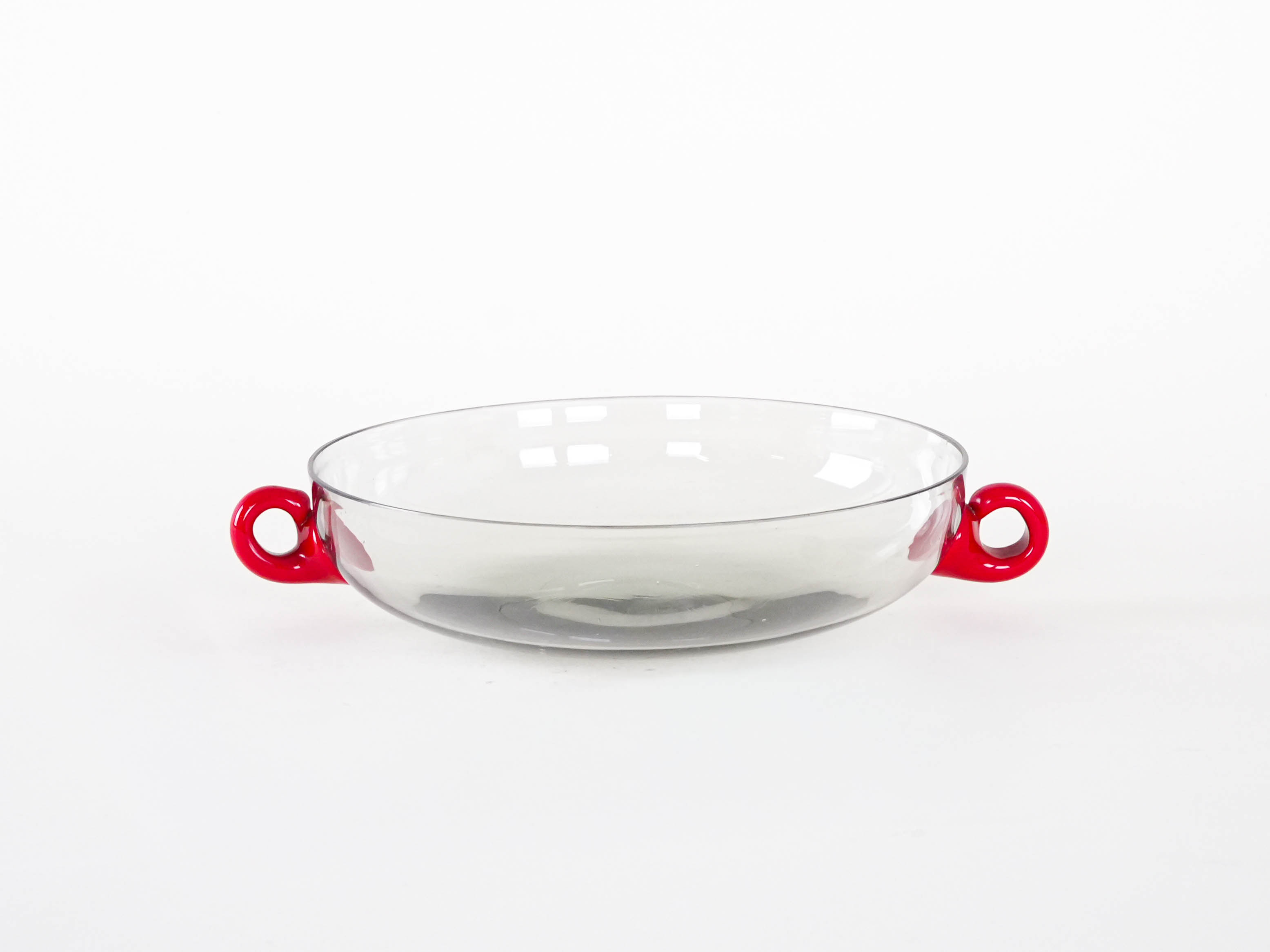 Glasschale Transparent 1970er Jahre