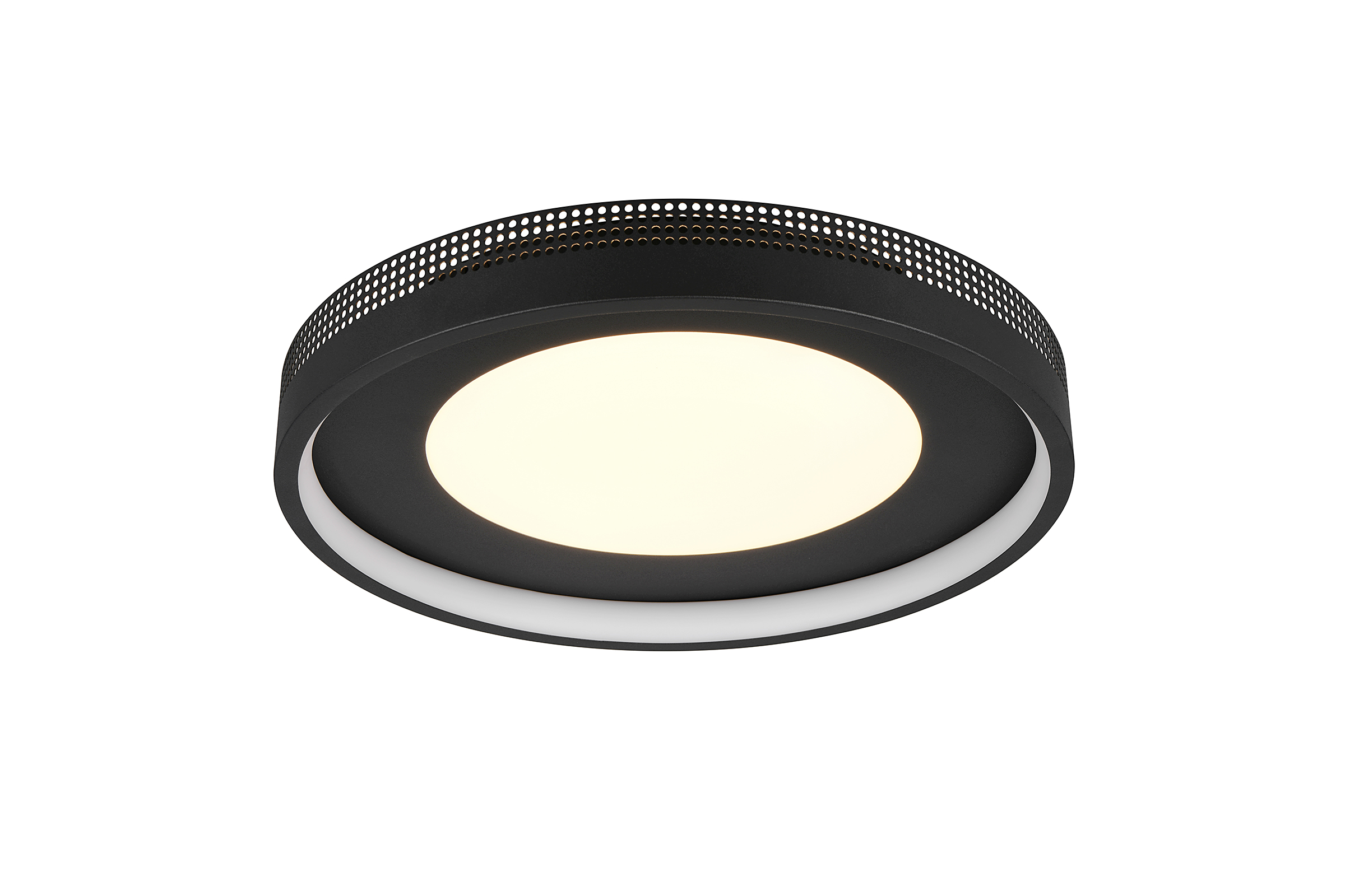 LED ceiling light Solea Polycarbonate Iron Black