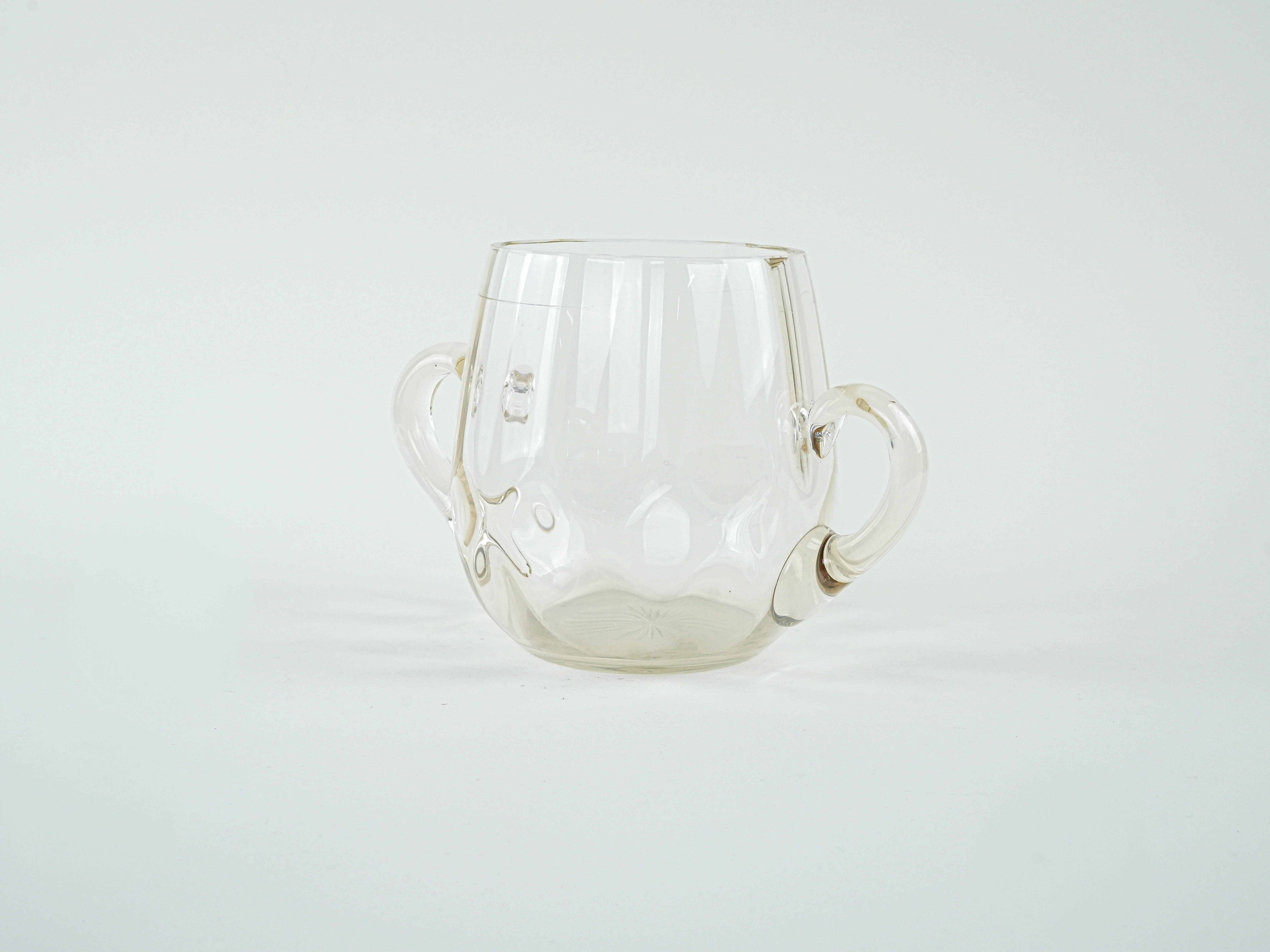Ice bucket transparent 1970s
