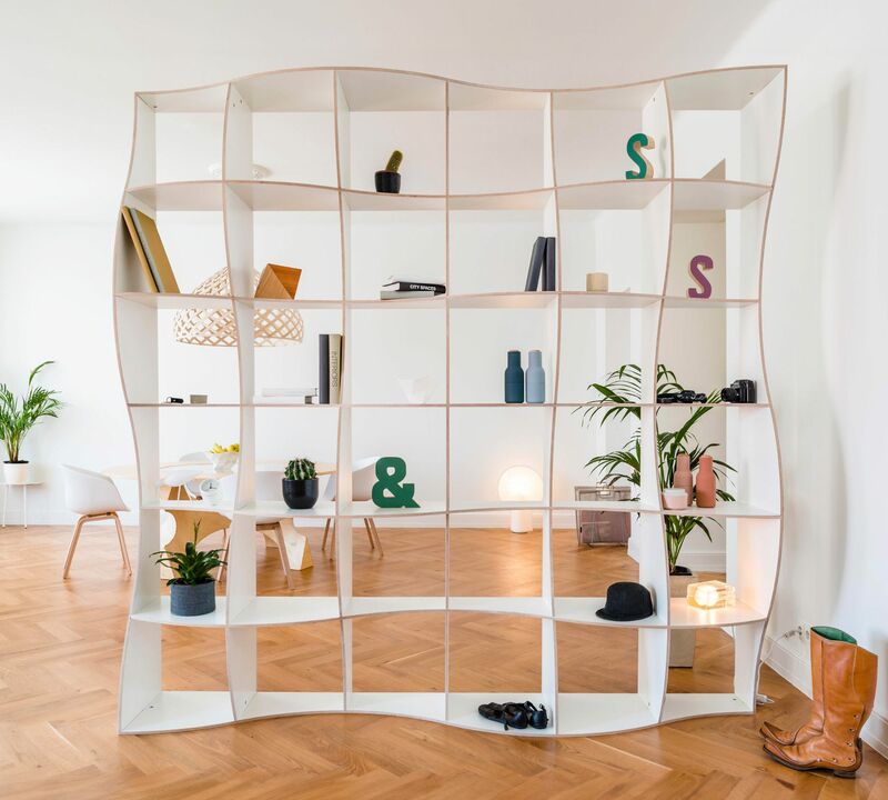 DUNE Bookshelf S White