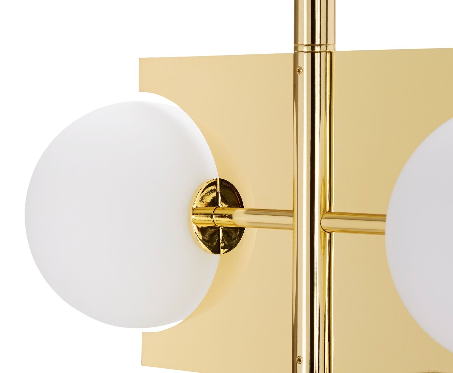 Plane Drop Pendant Lamp Gold