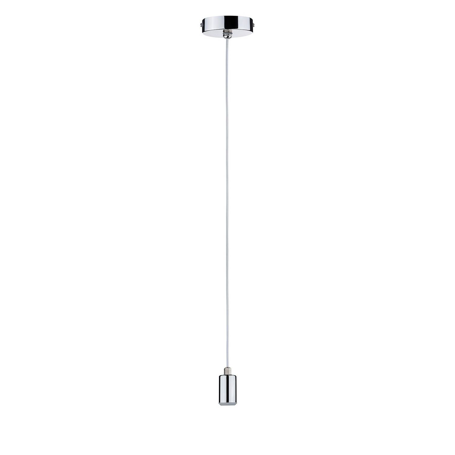 1-Flammig Larus Pendant Lamp Chrome Silver