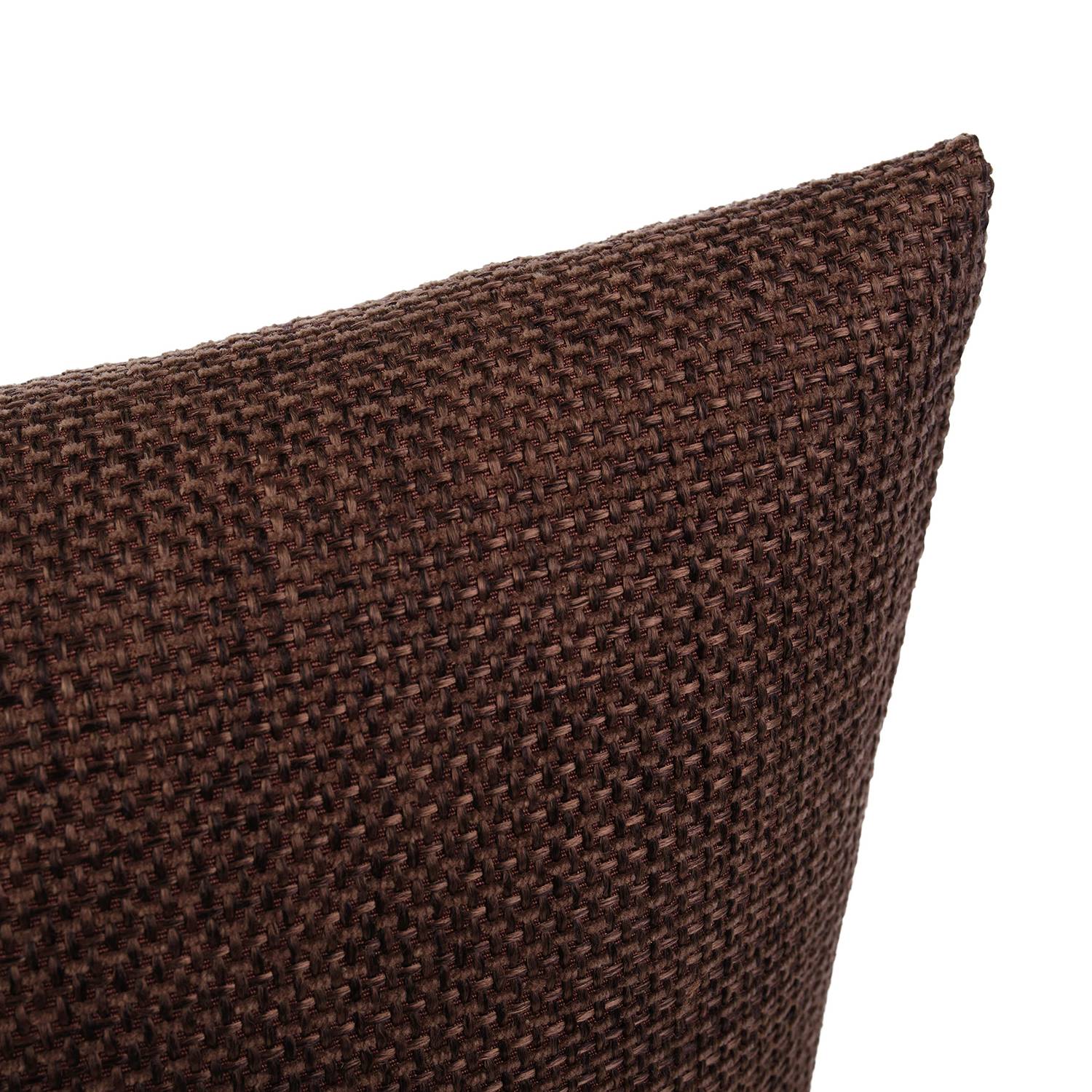 Dallas Pillowcase Set of 2 Synthetic Fiber Antique Brown 40x40cm