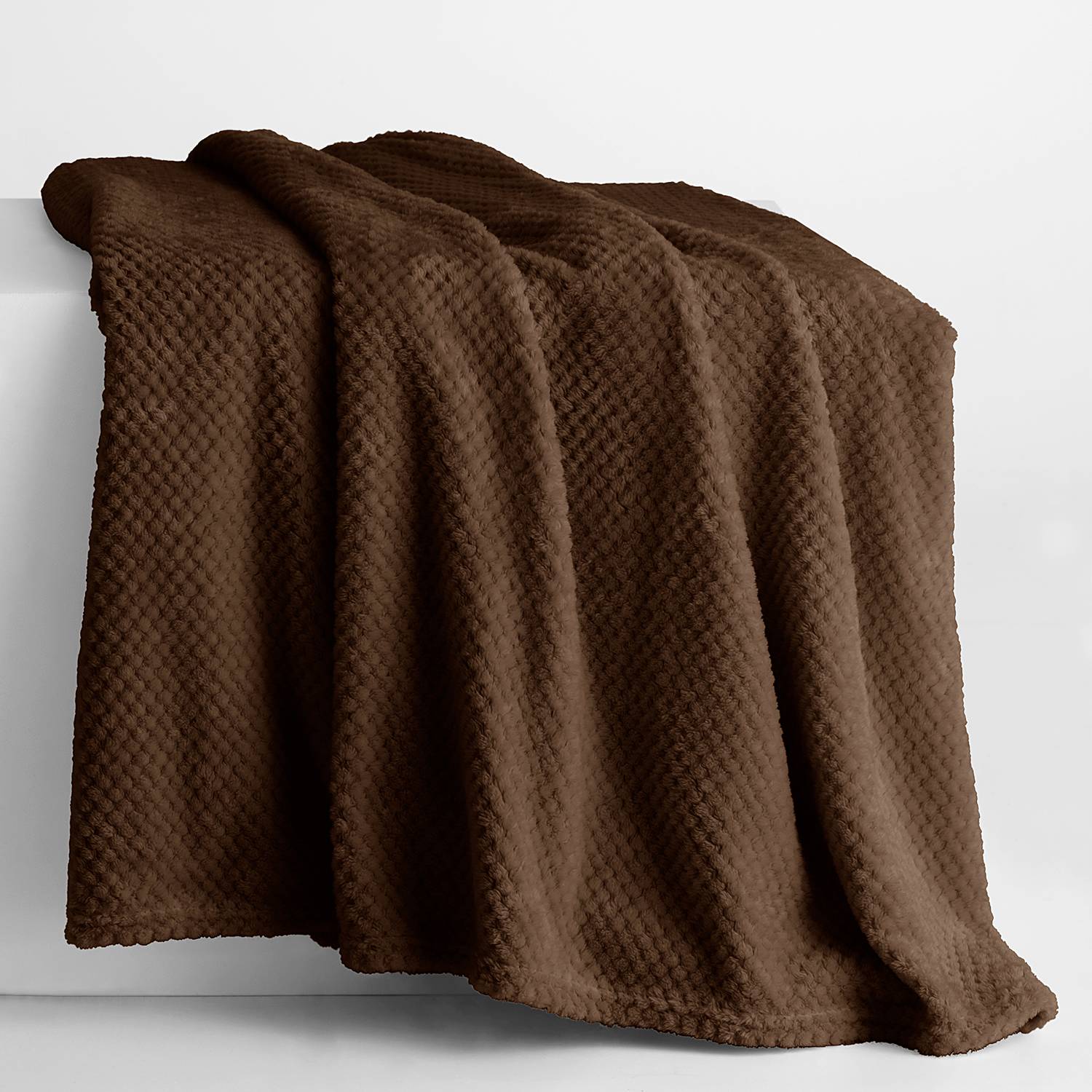 Enry Throw Blanket Dark Brown 170 x 210 cm