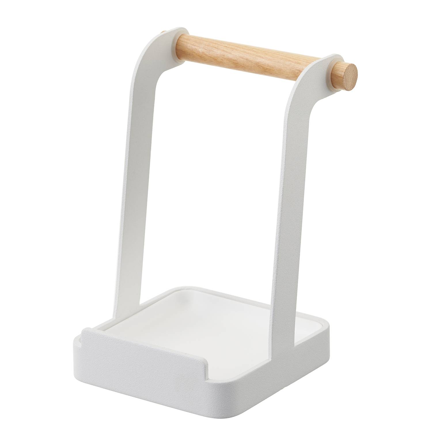 Tosca spoon rest Steel Ash White