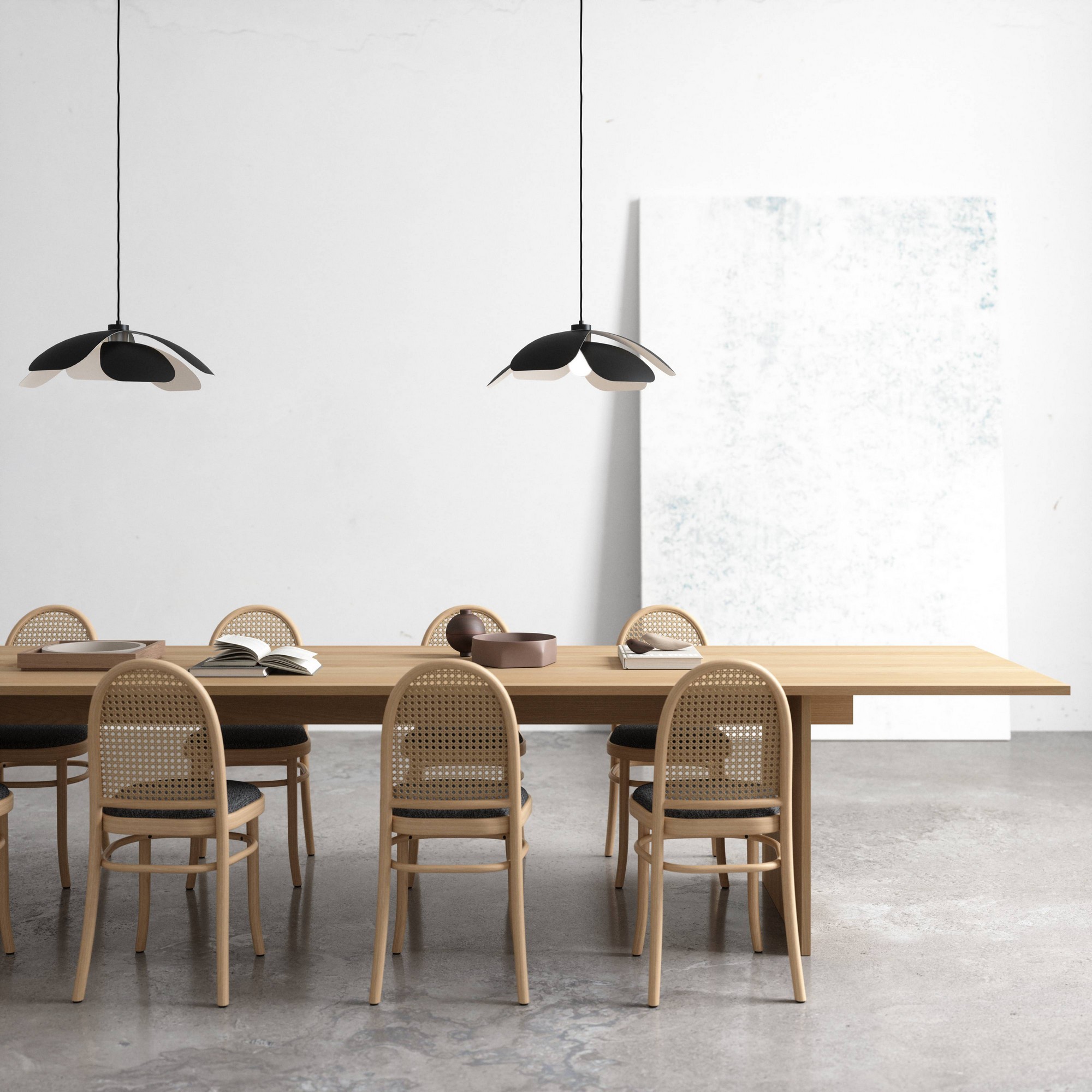 Maple 55 Pendant Light Black