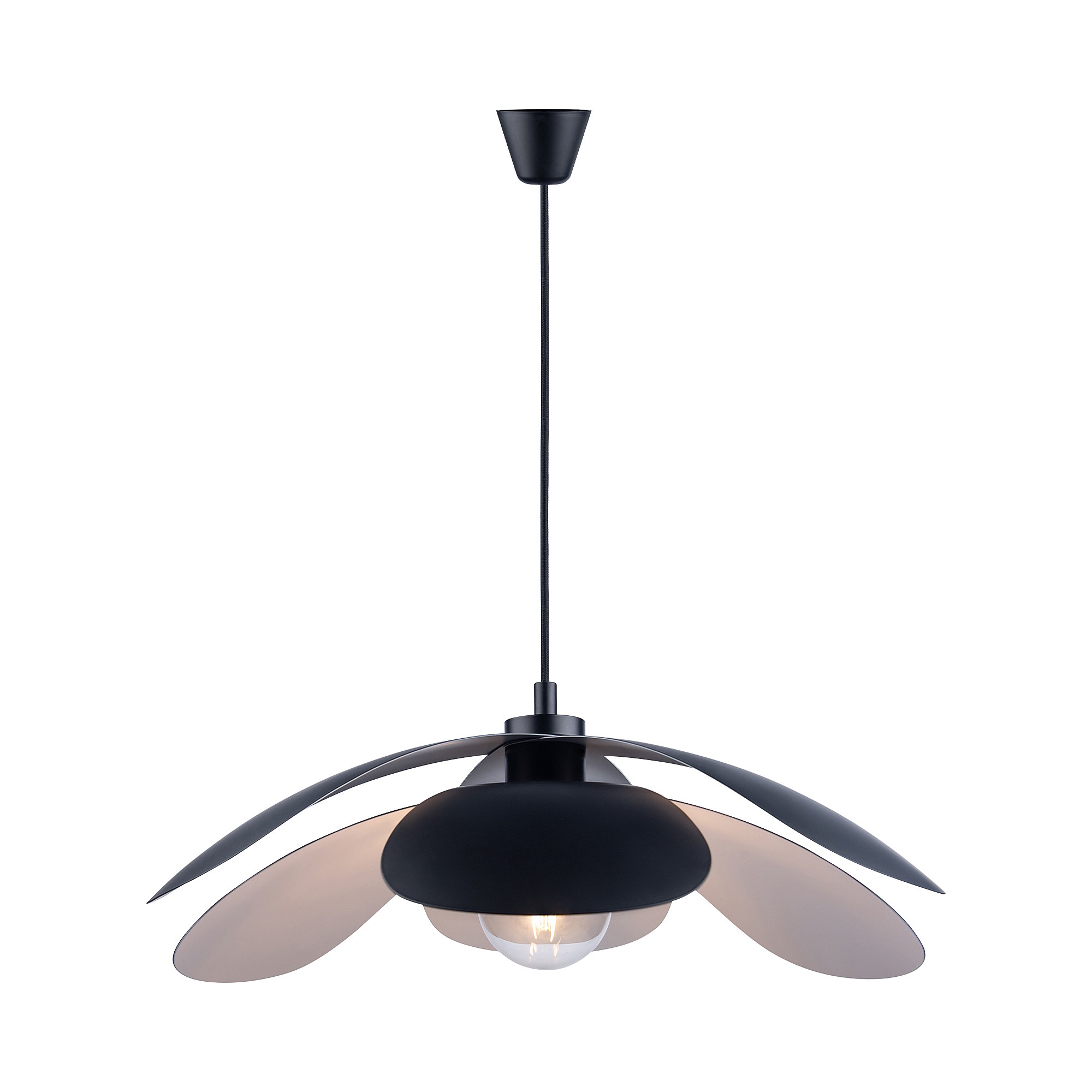 Maple 55 Pendant Light Black