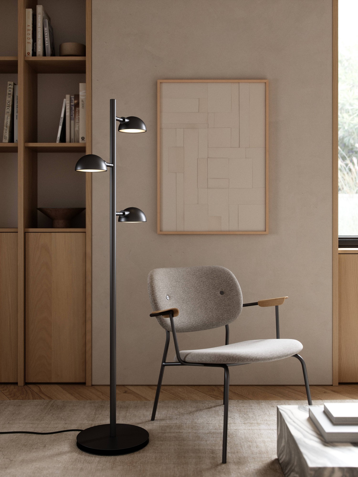 Nomi Floor lamp Black
