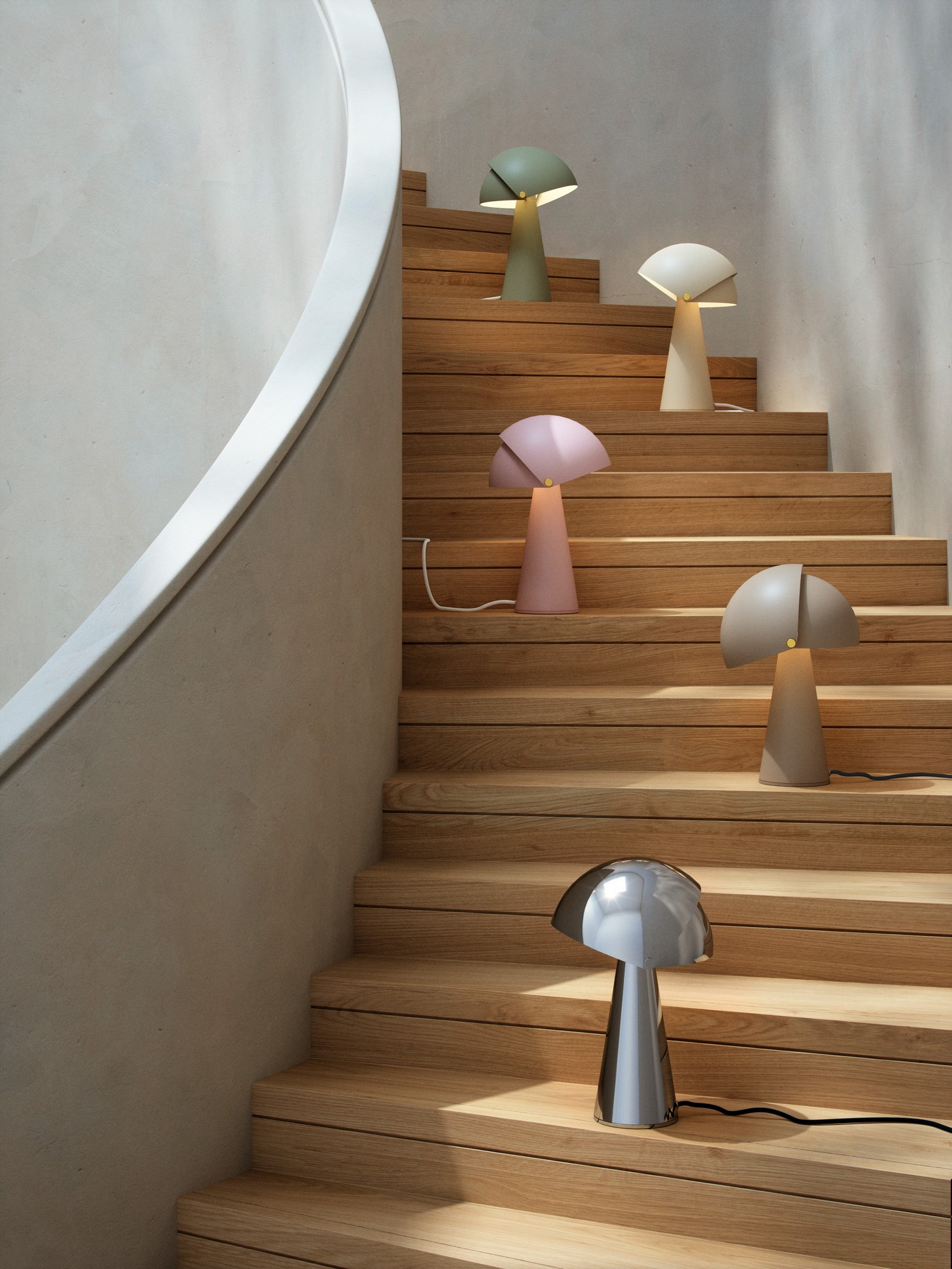 Align Desk lamp Brown