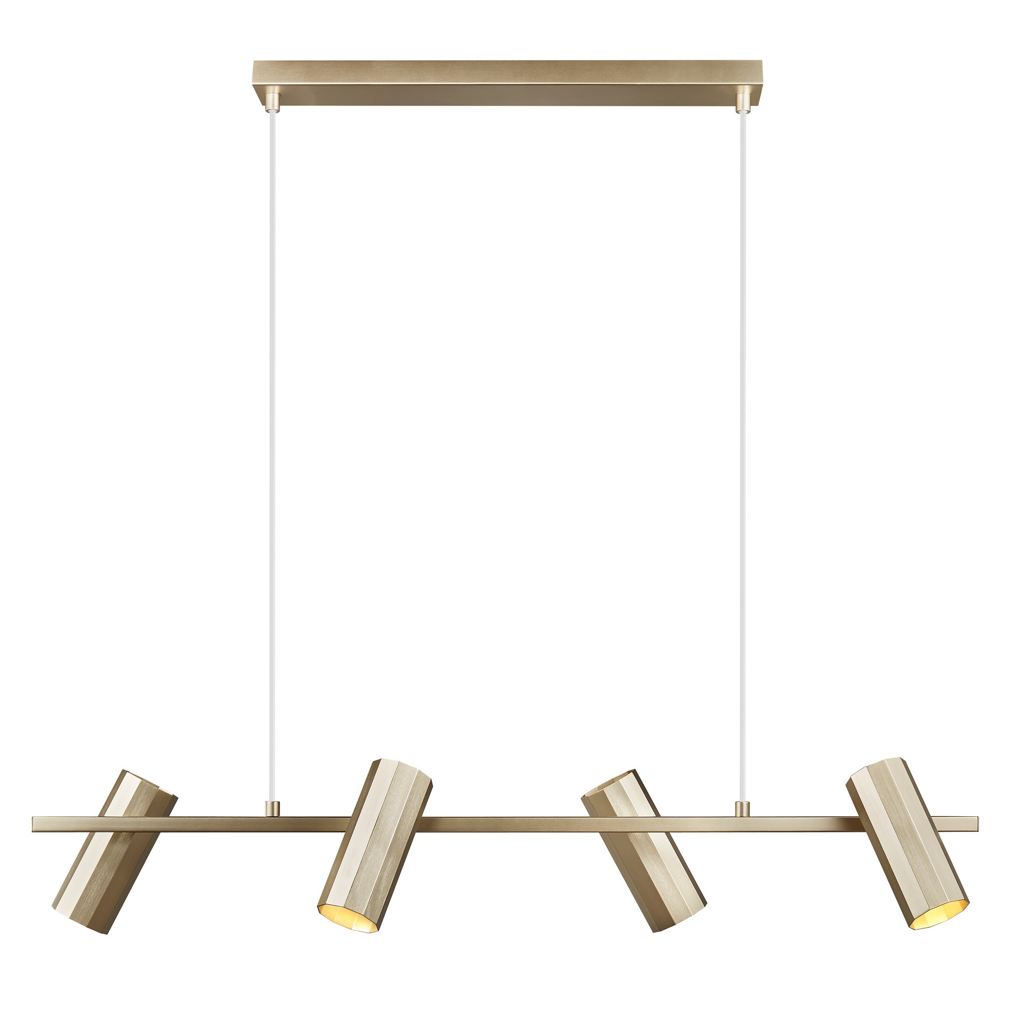 Alanis 4-Spot Pendant Light Brass