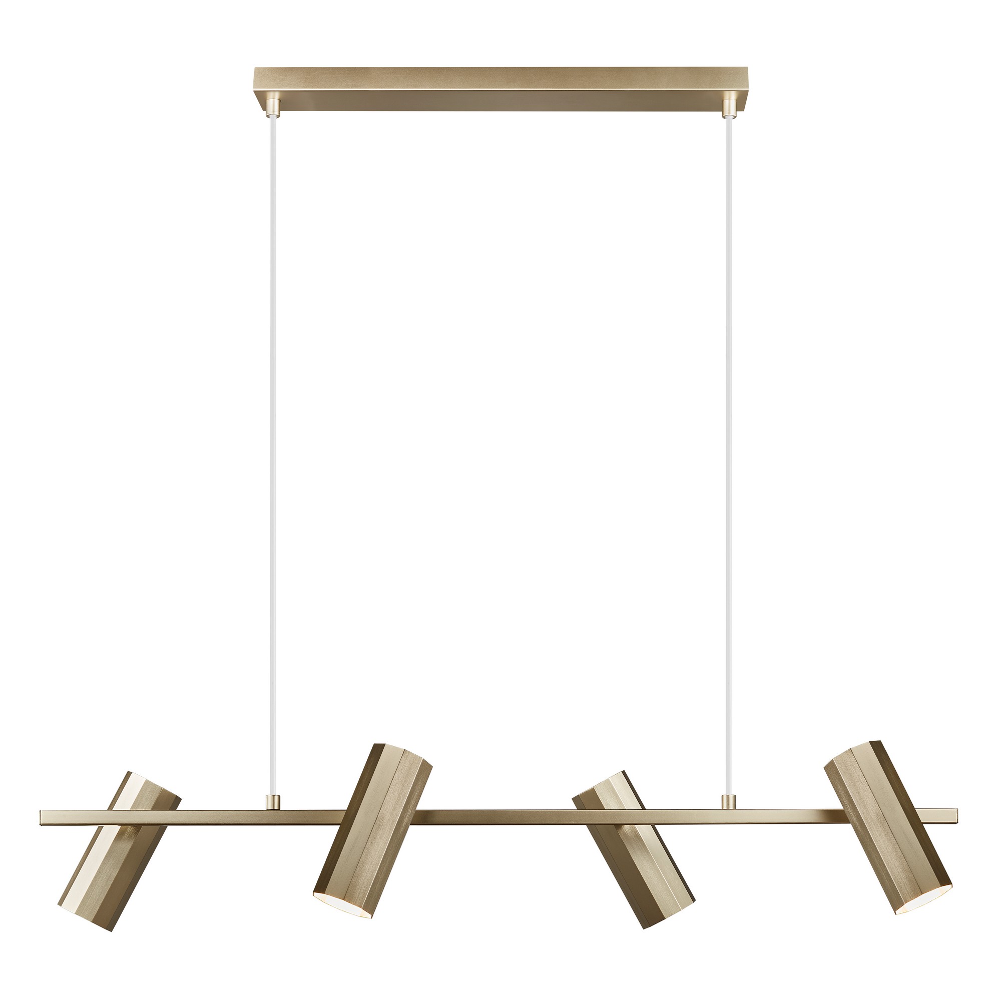 Alanis 4-Spot Pendant Light Brass