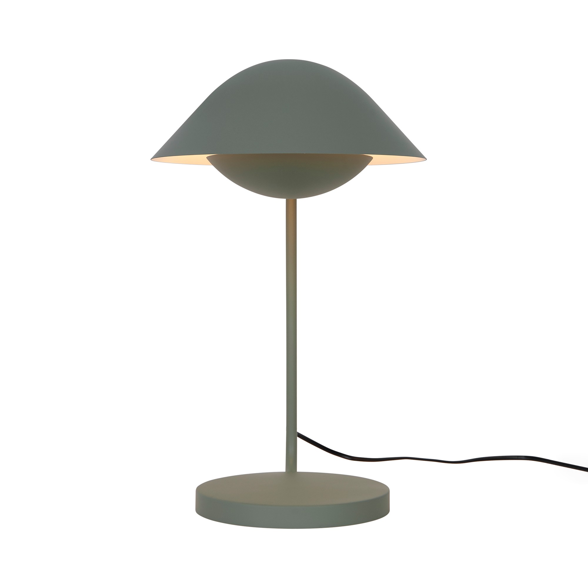 Freya Tischlampe Staubgrün