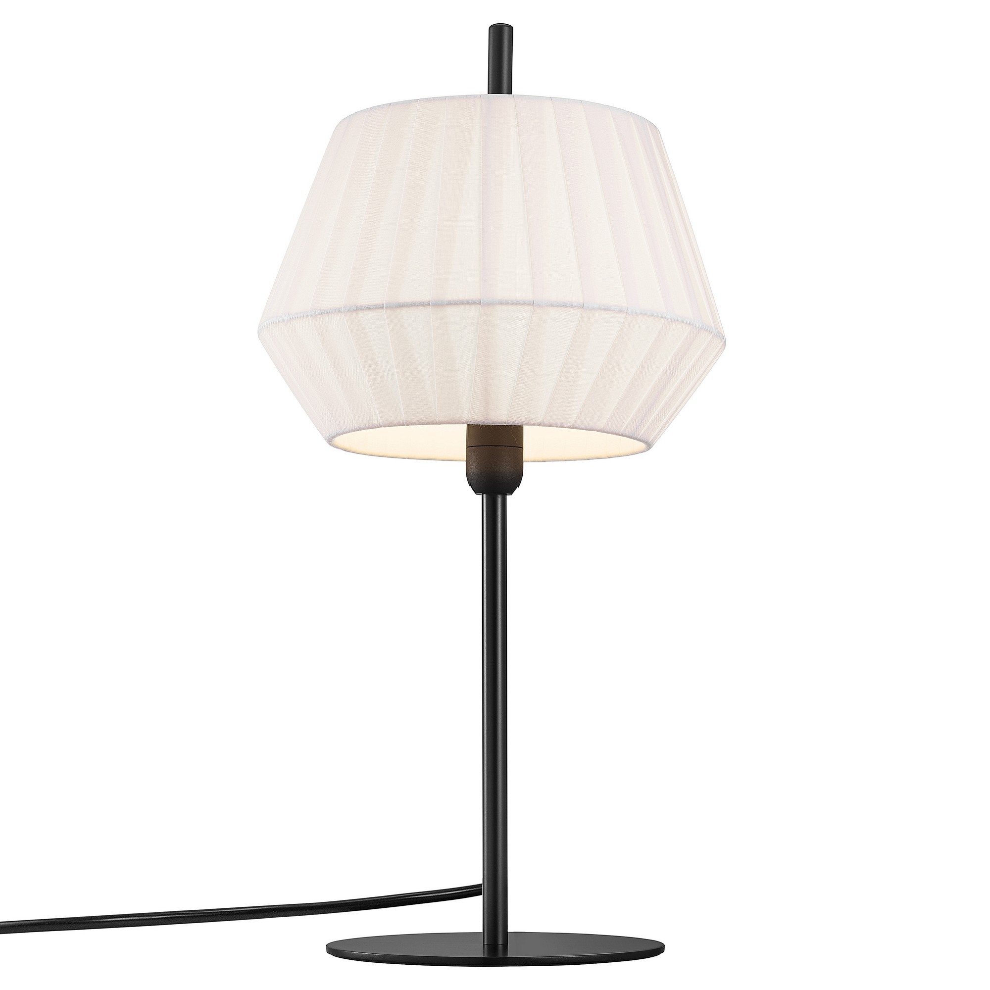 Dicte Tischlampe Weiss