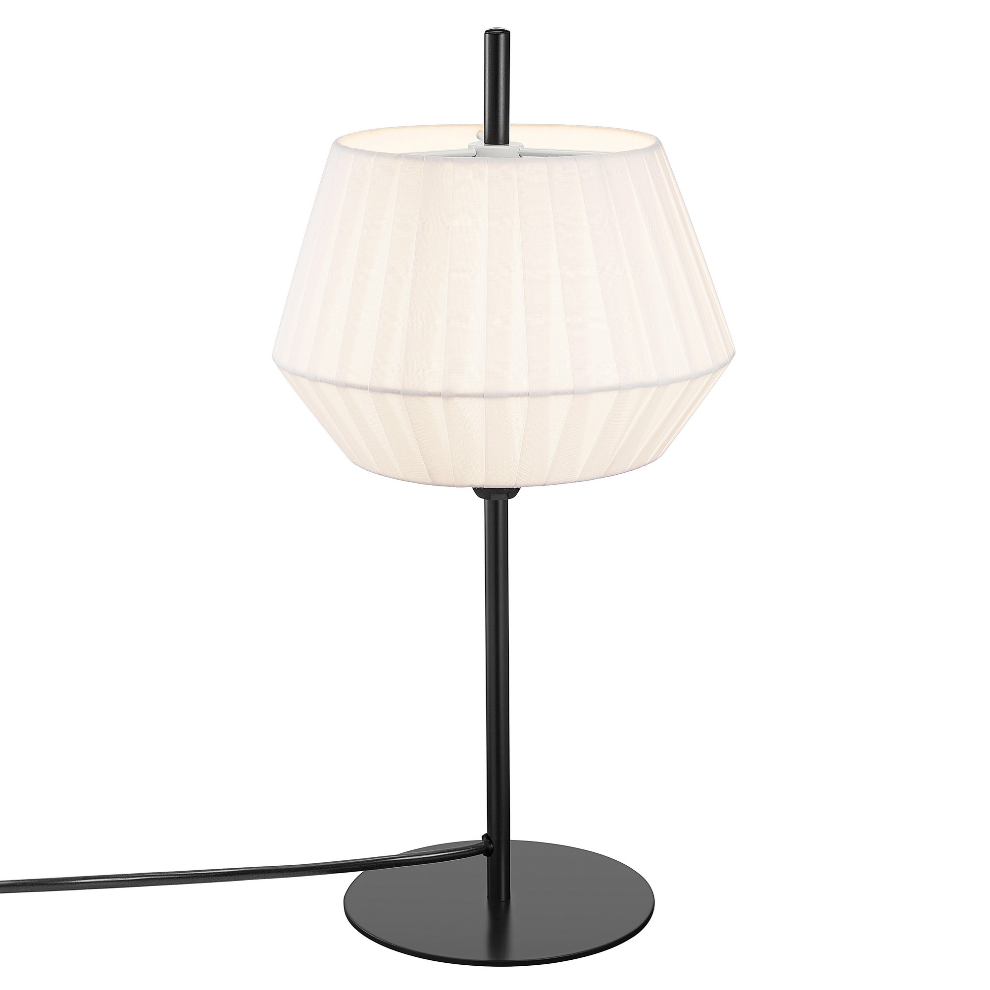 Dicte Tischlampe Weiss