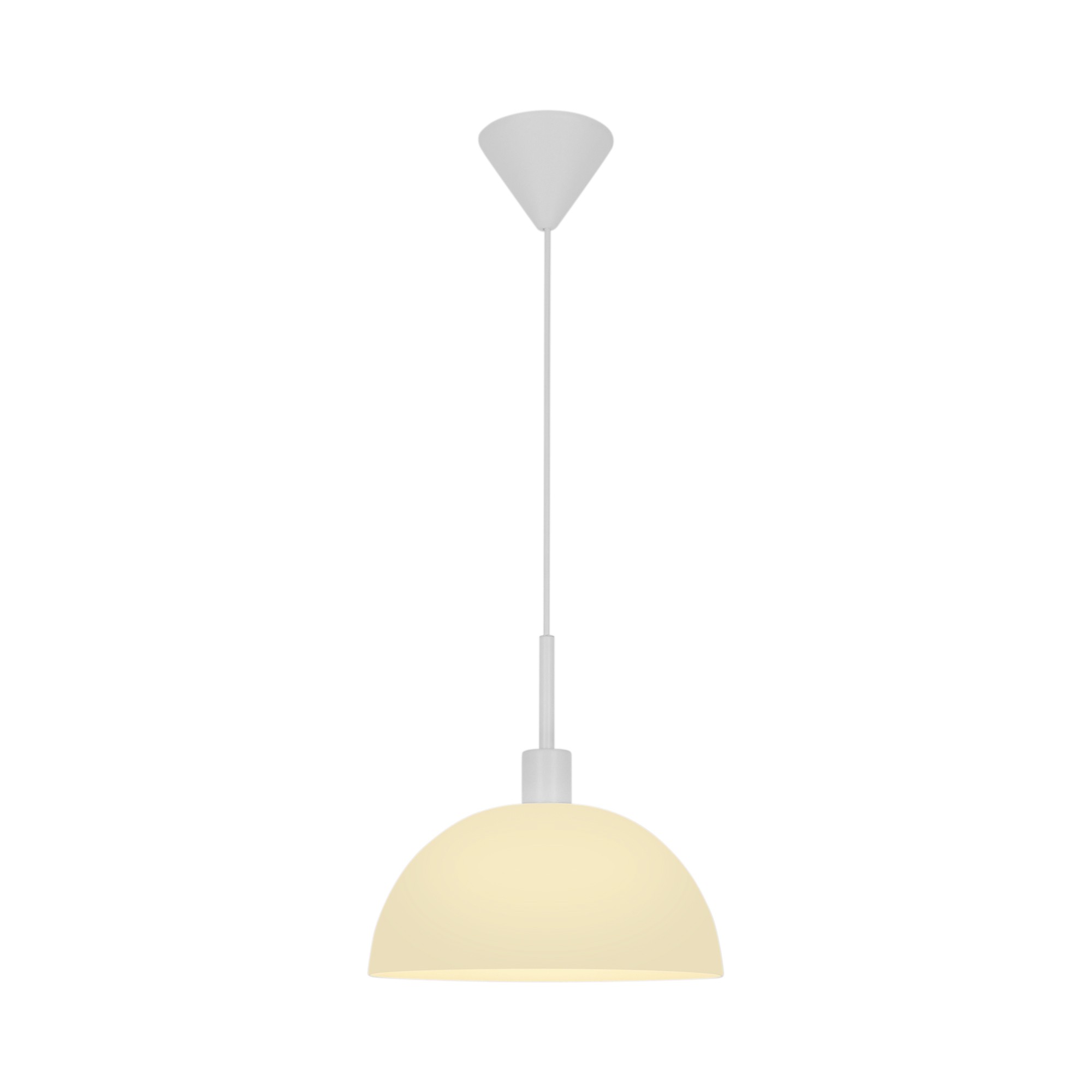 Ellen 30 Pendelleuchte Opal weiss
