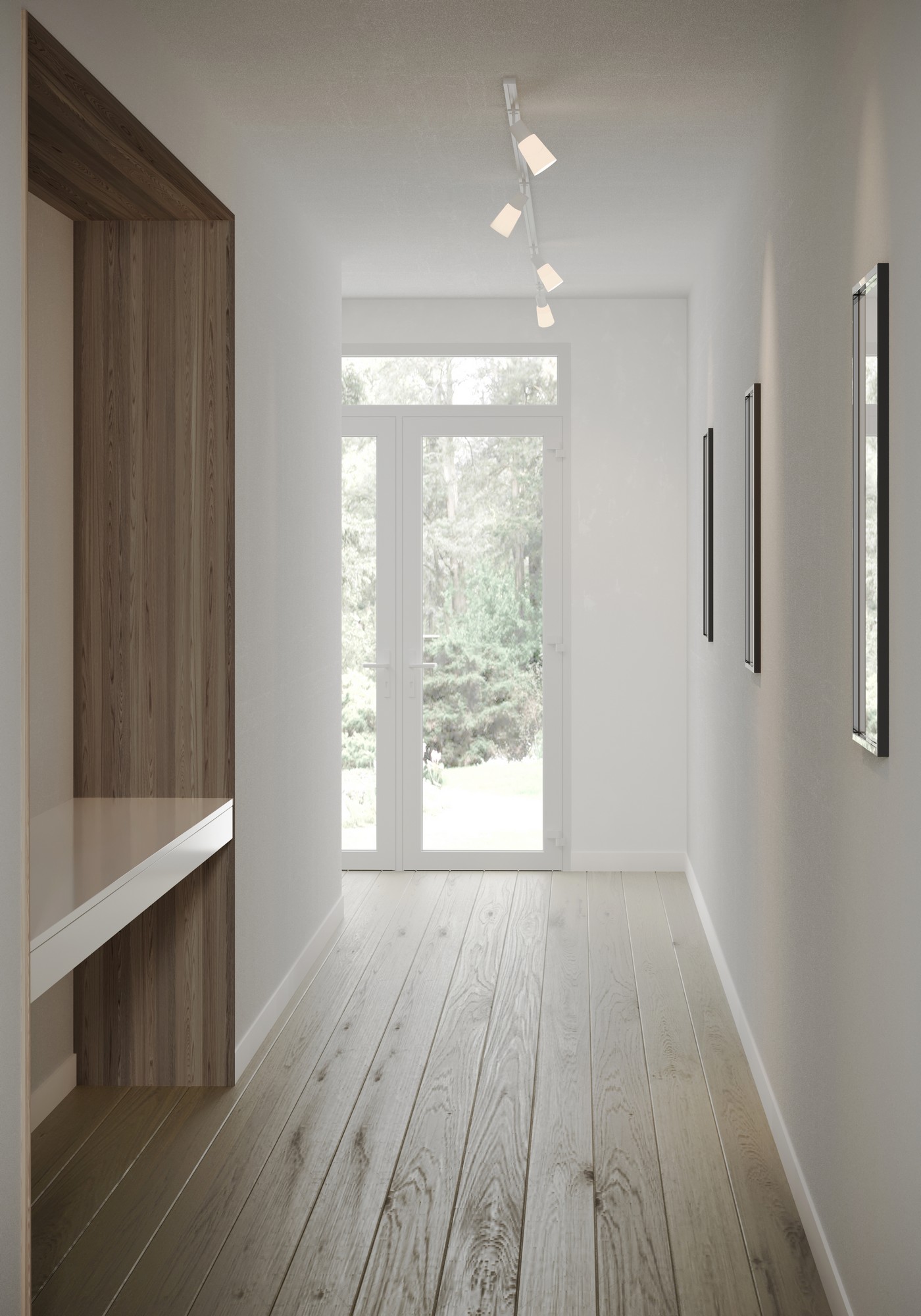 Cole Link Spot Track System White