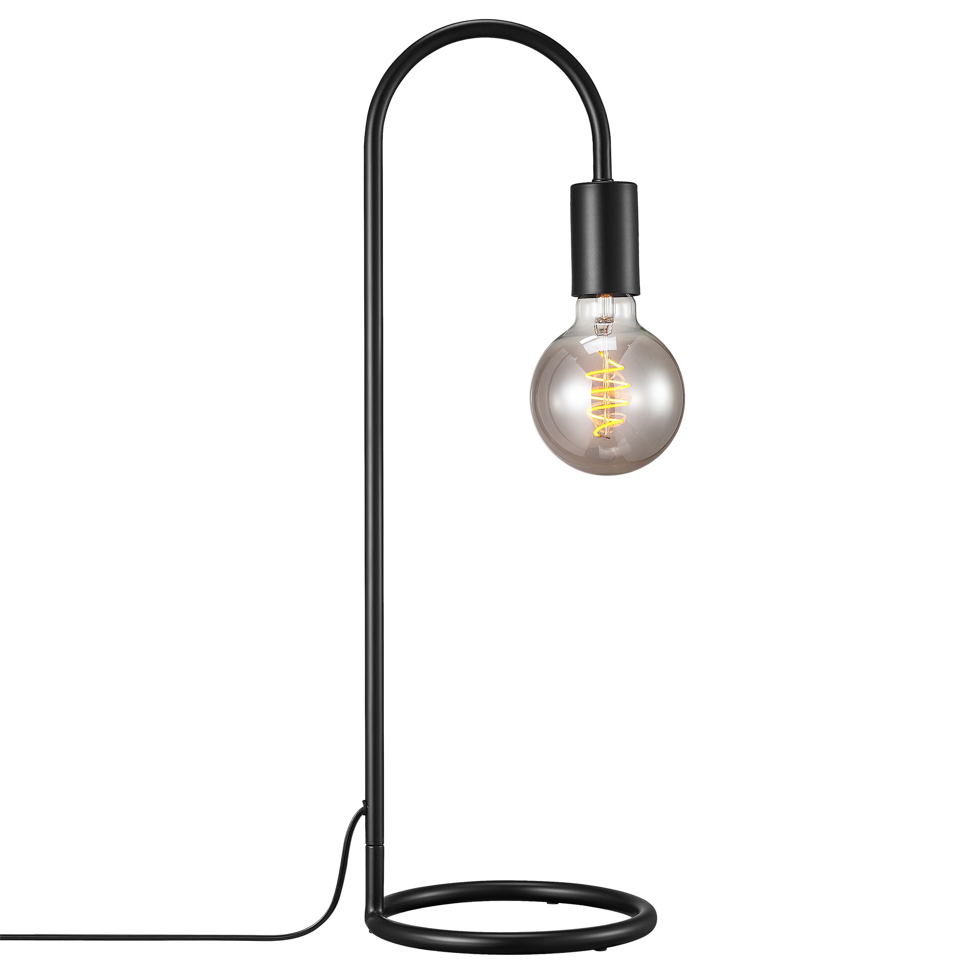 Paco Tischlampe Schwarz
