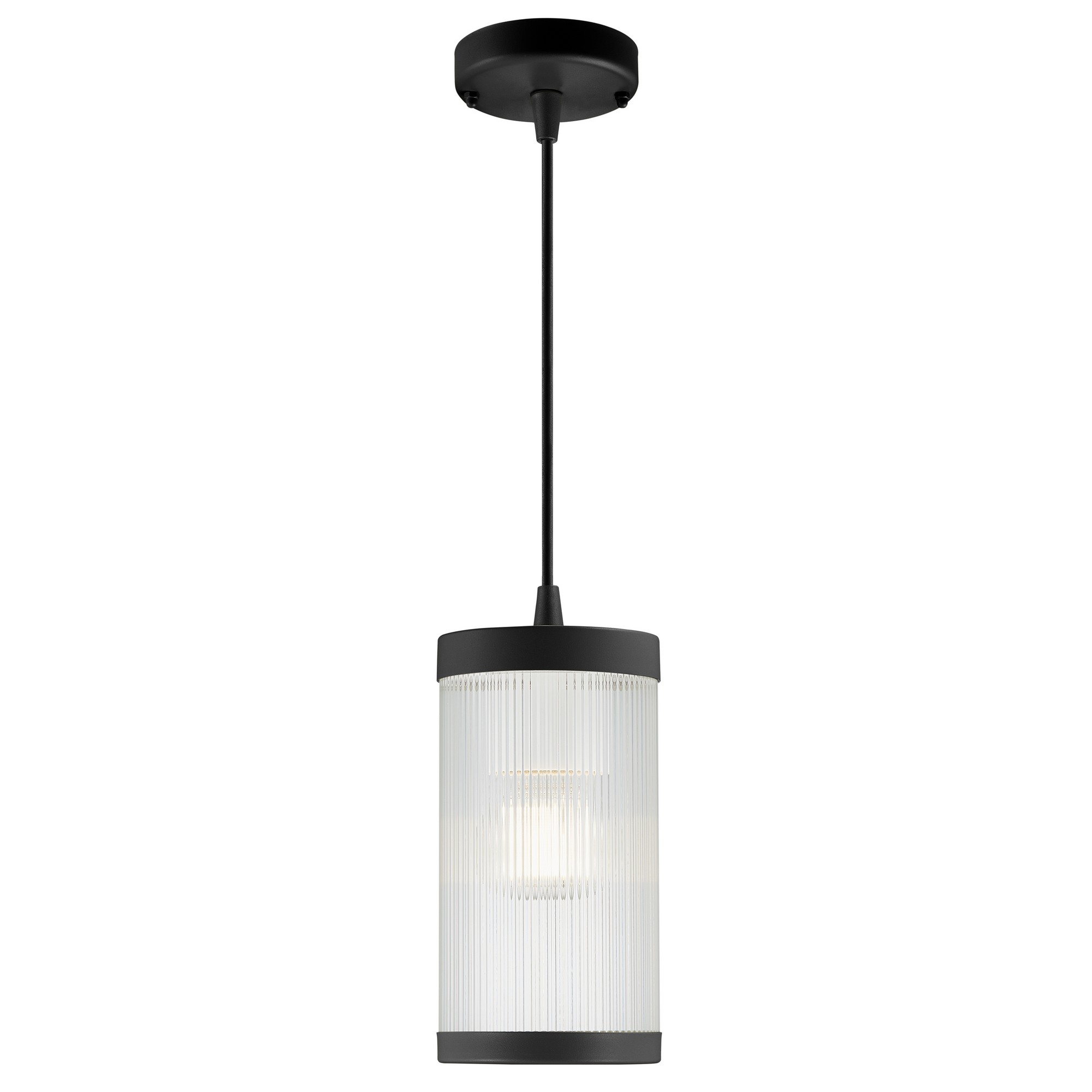 Coupar Outdoor Pendant Lamp Black