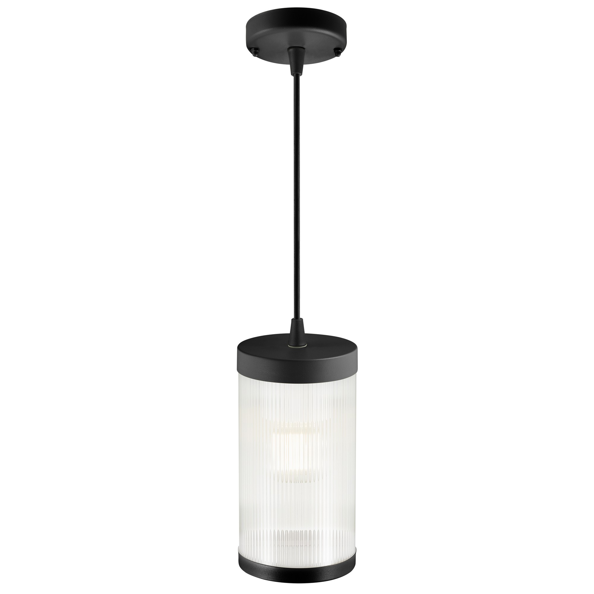Coupar Outdoor Pendelleuchte Schwarz