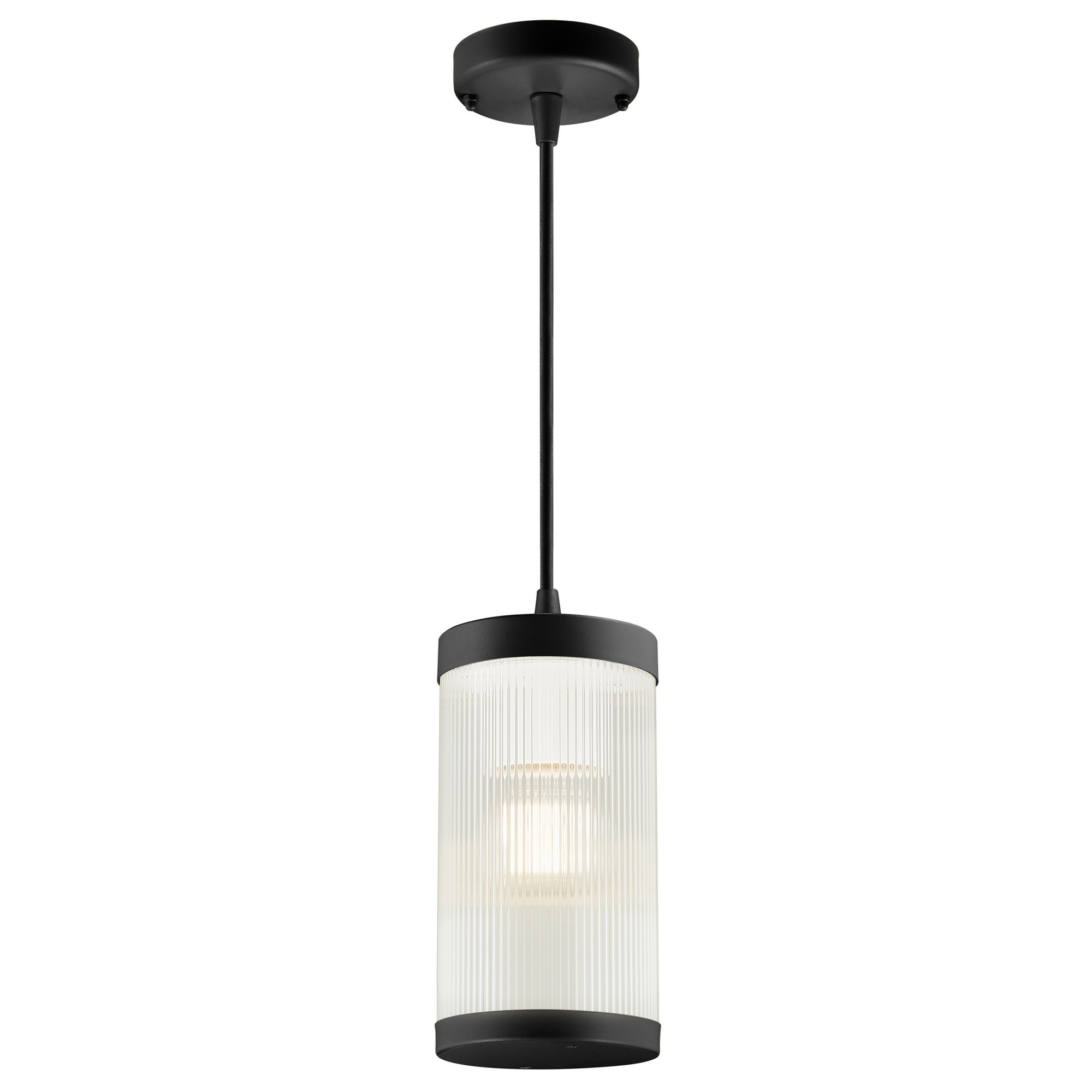 Coupar Outdoor Pendelleuchte Schwarz