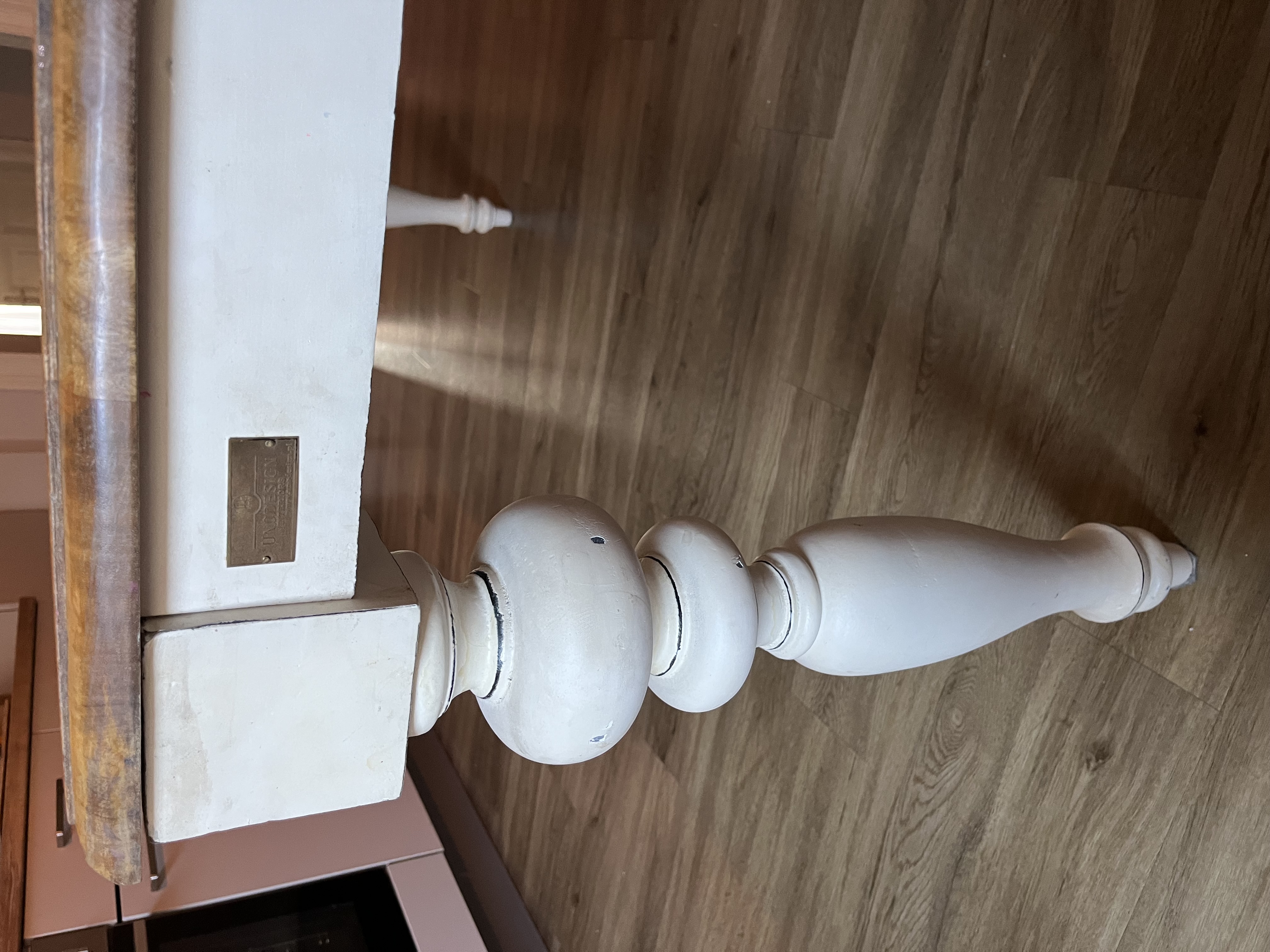 Esstisch Holz Weiß Braun