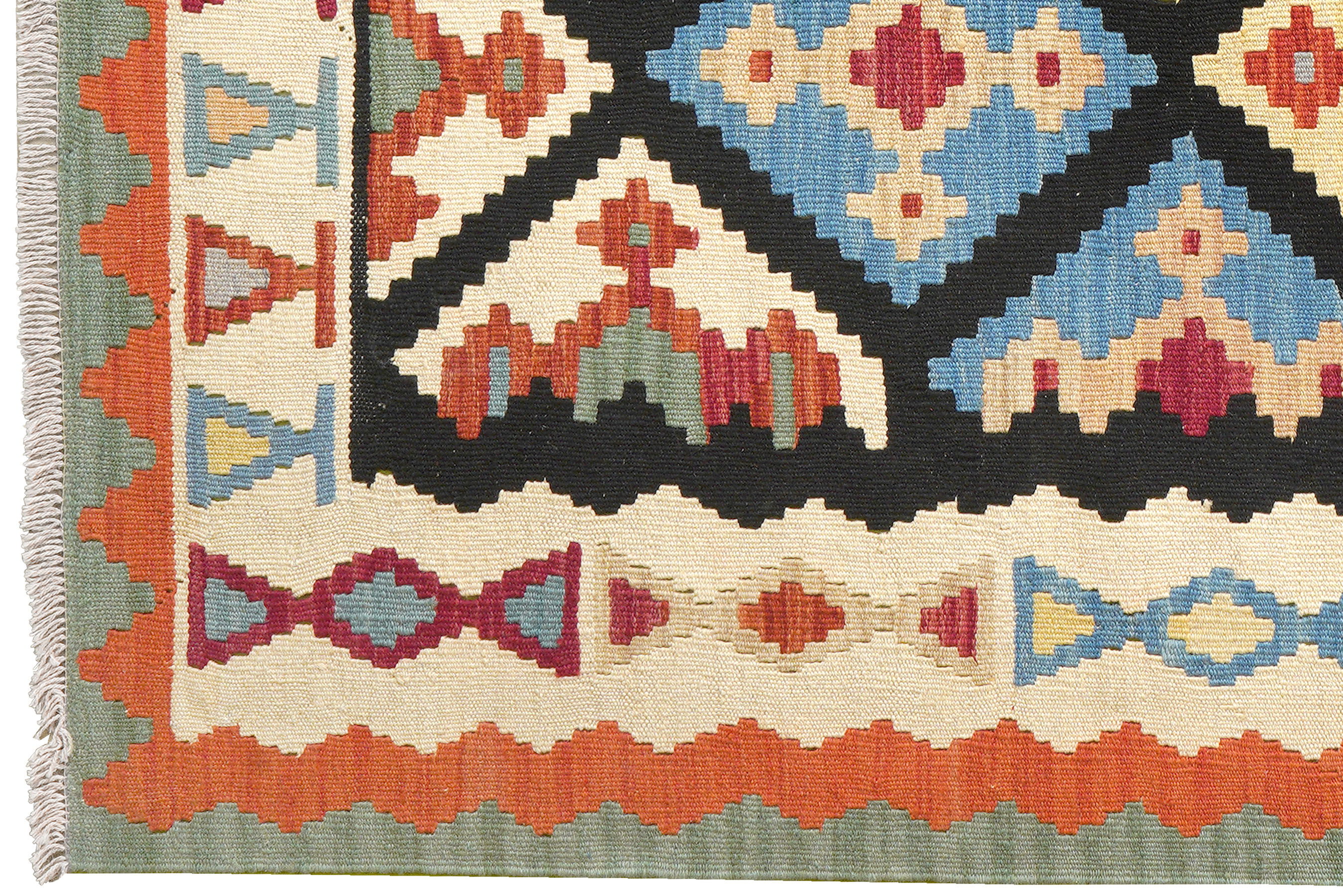 Kelim Gashgai Wool Multicolor
