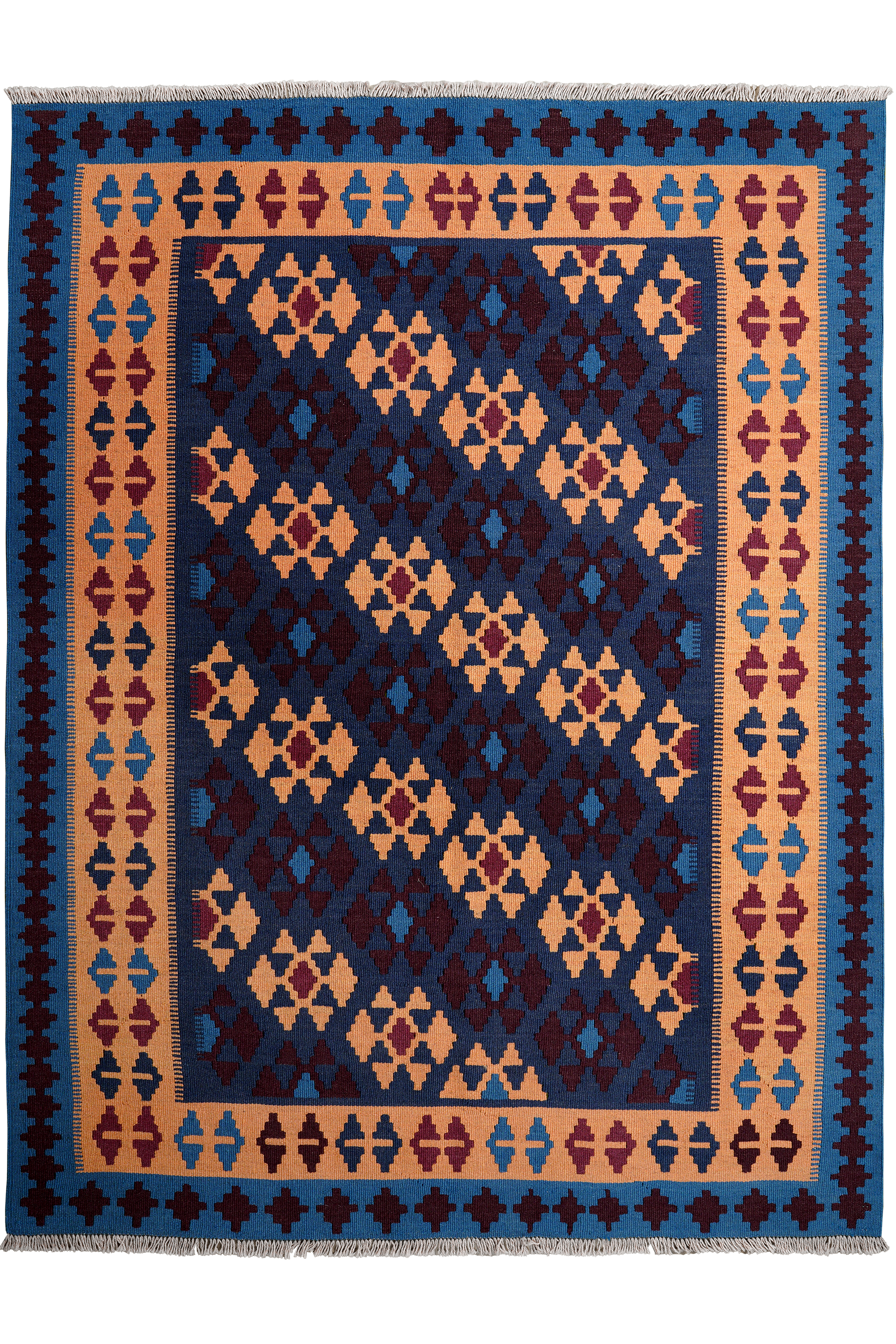 Kelim Gashgai Wool Multicolored