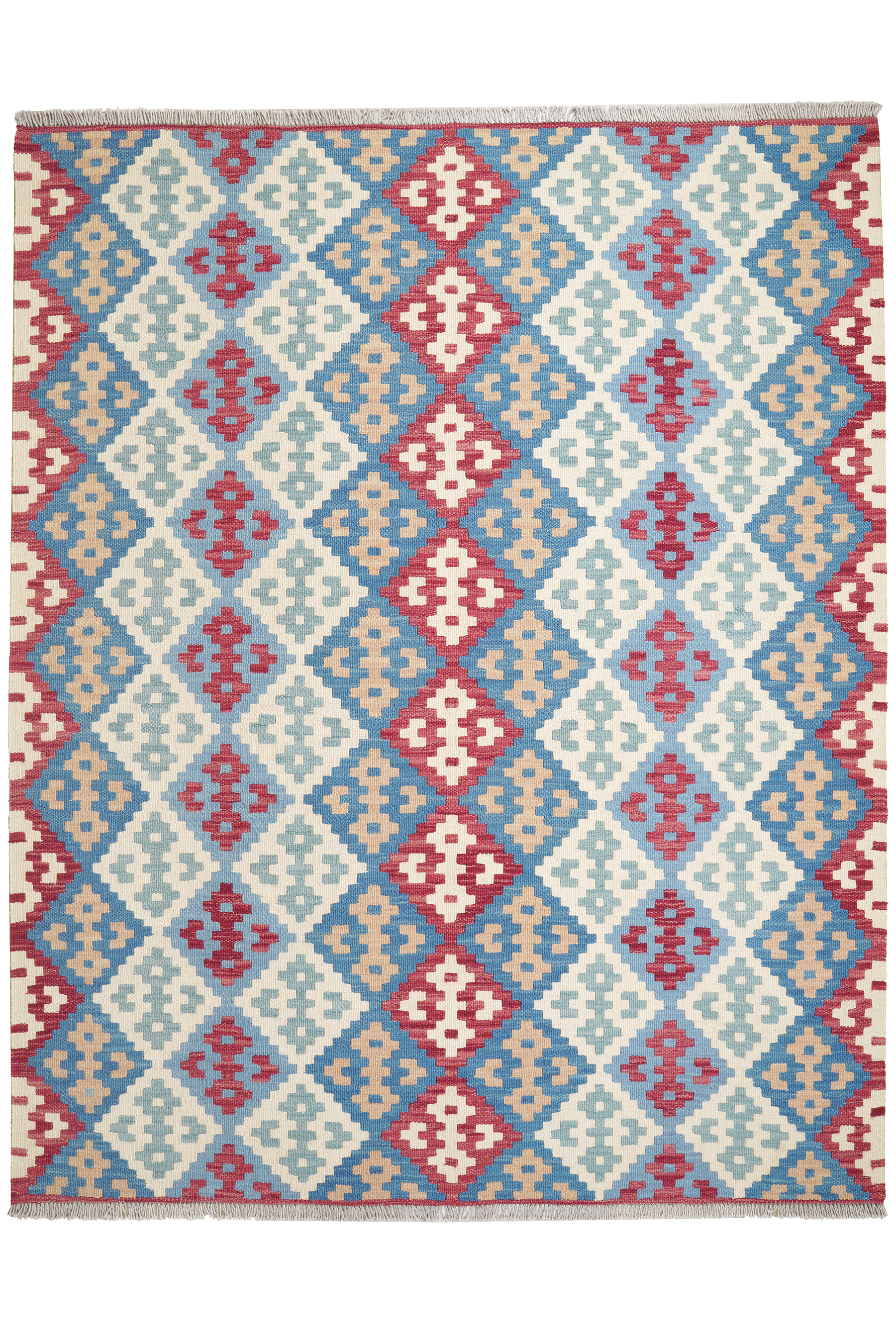Kelim Gashgai Wool Multicolored